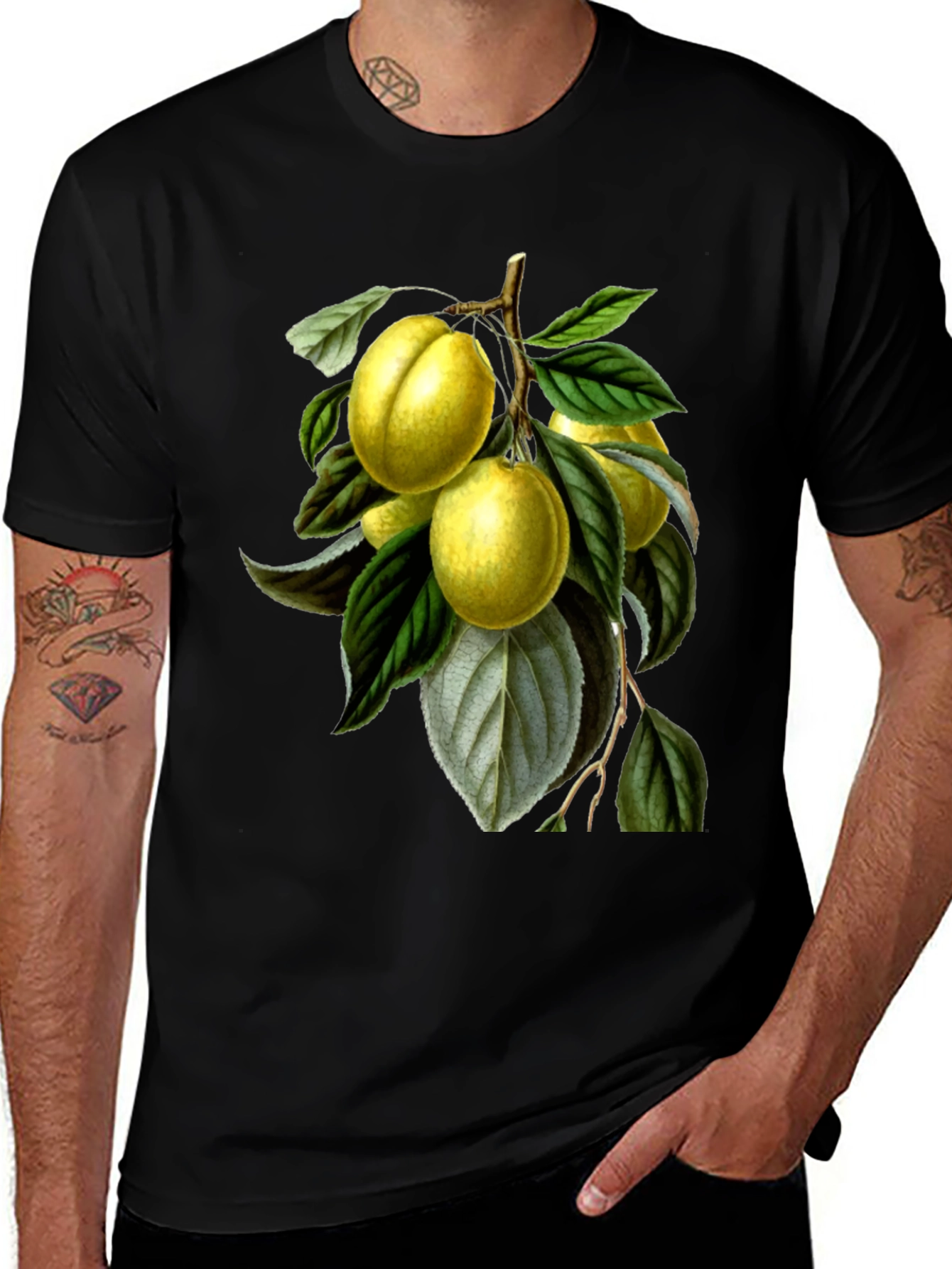 Variant 2 of Vintage Plum Tree Graphic Tee