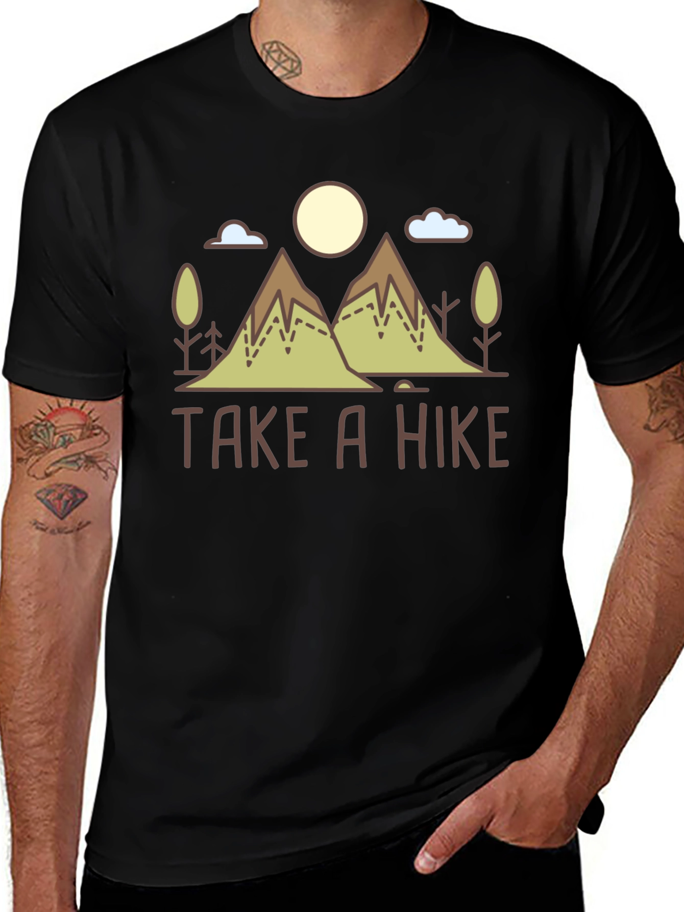 Variant 28 of Take a Hike Graphic T-Shirt