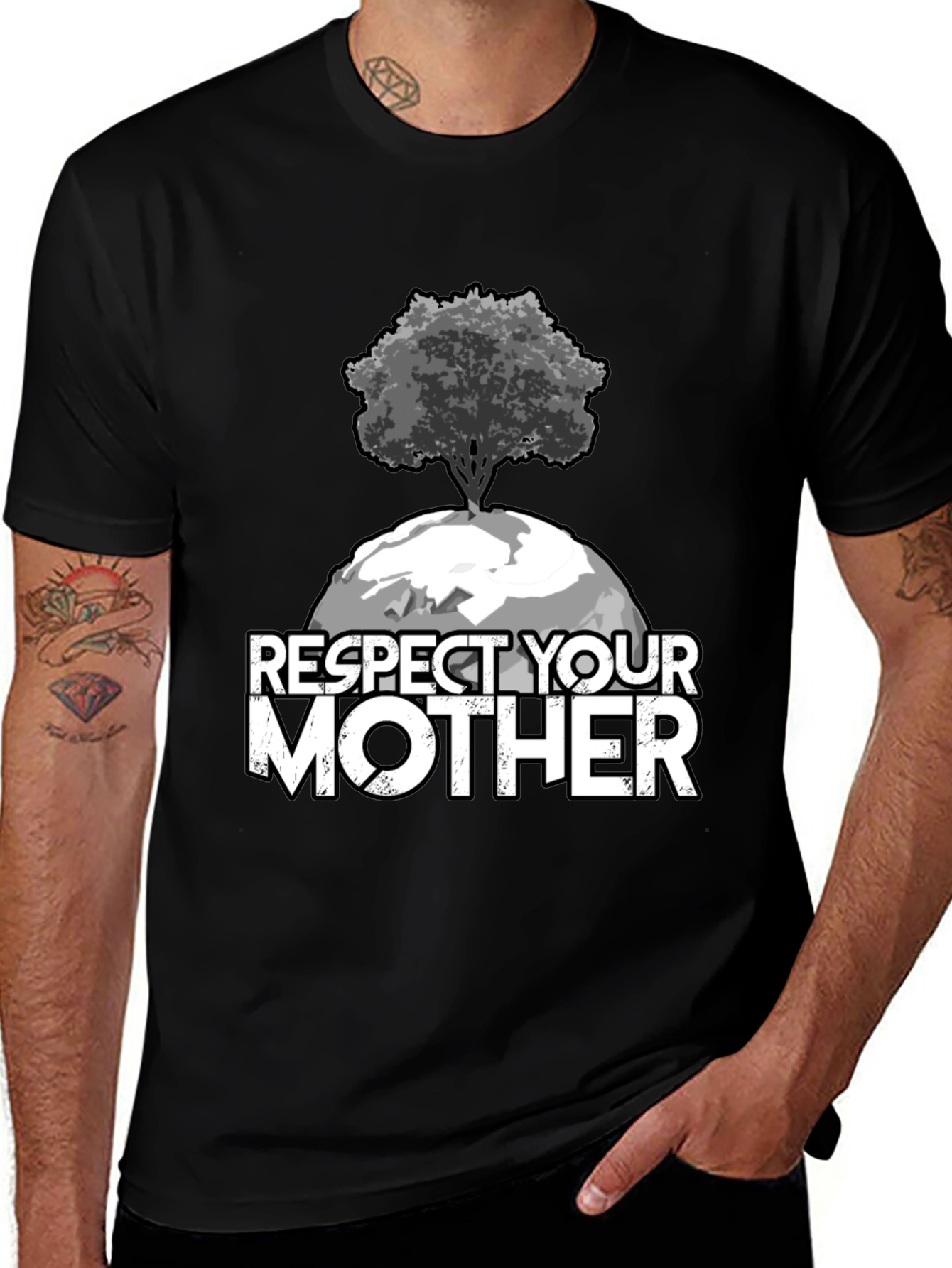 Variant 22 of Respect Your Mother Earth T-Shirt