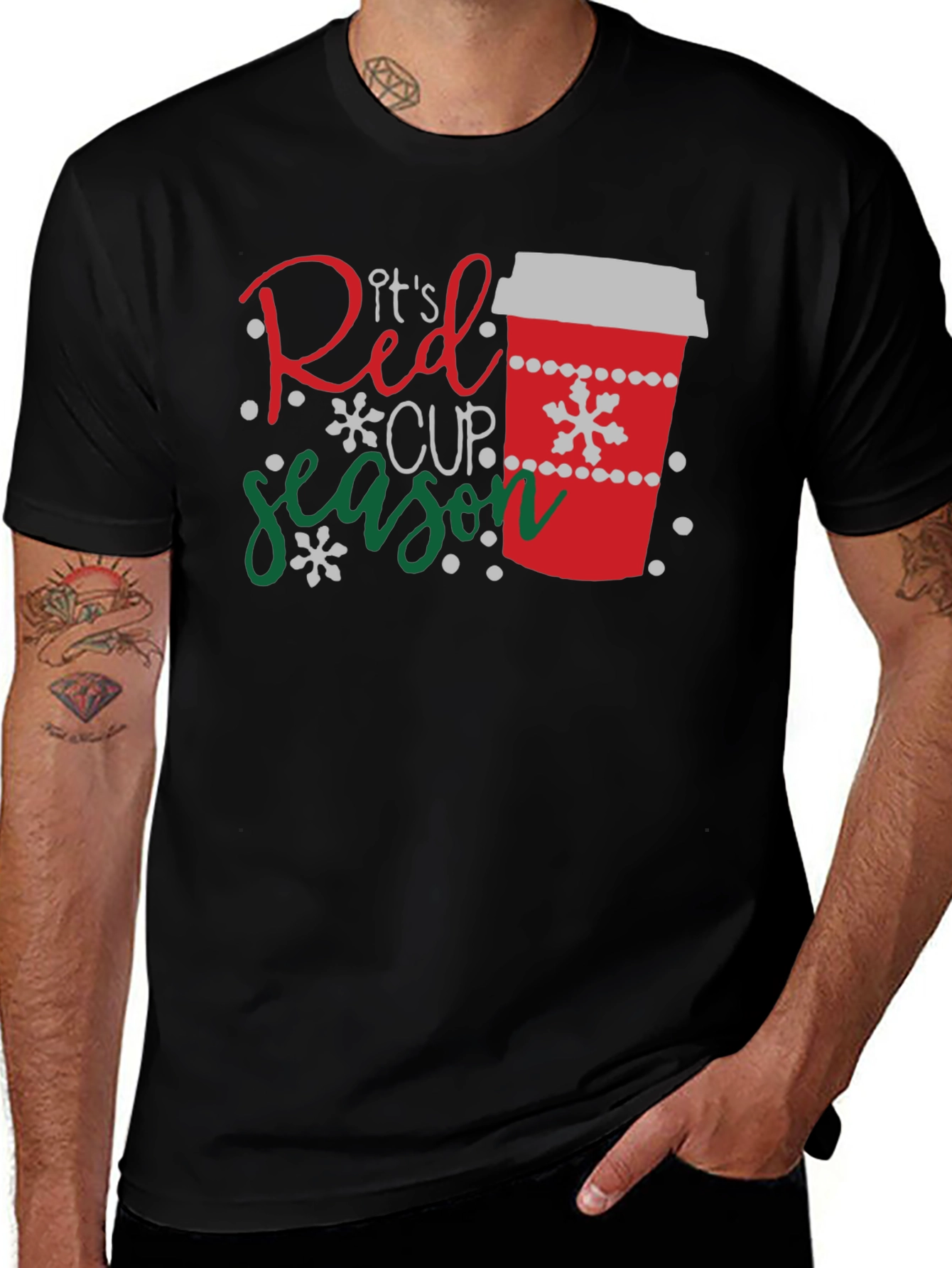 Variant 18 of Red Cup Season Graphic T-Shirt