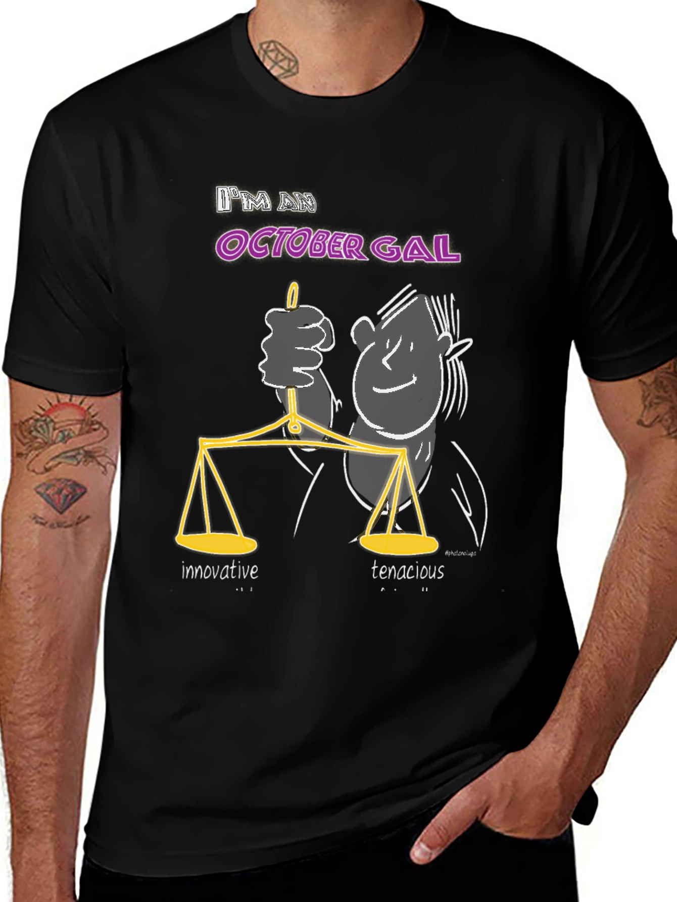 I'm an October Gal T-Shirt