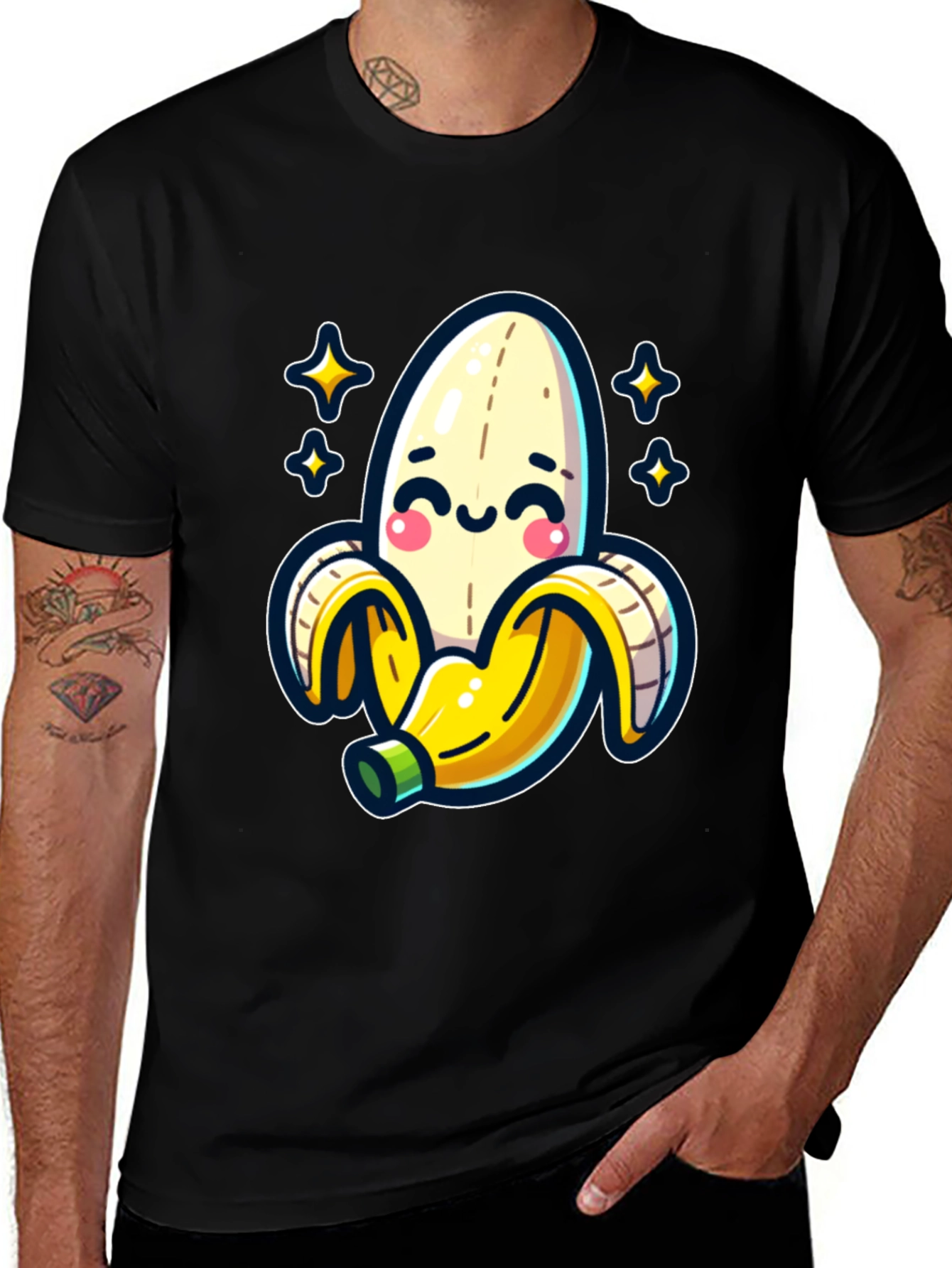 Variant 28 of Kawaii Banana T-Shirt - Unisex Cotton Tee