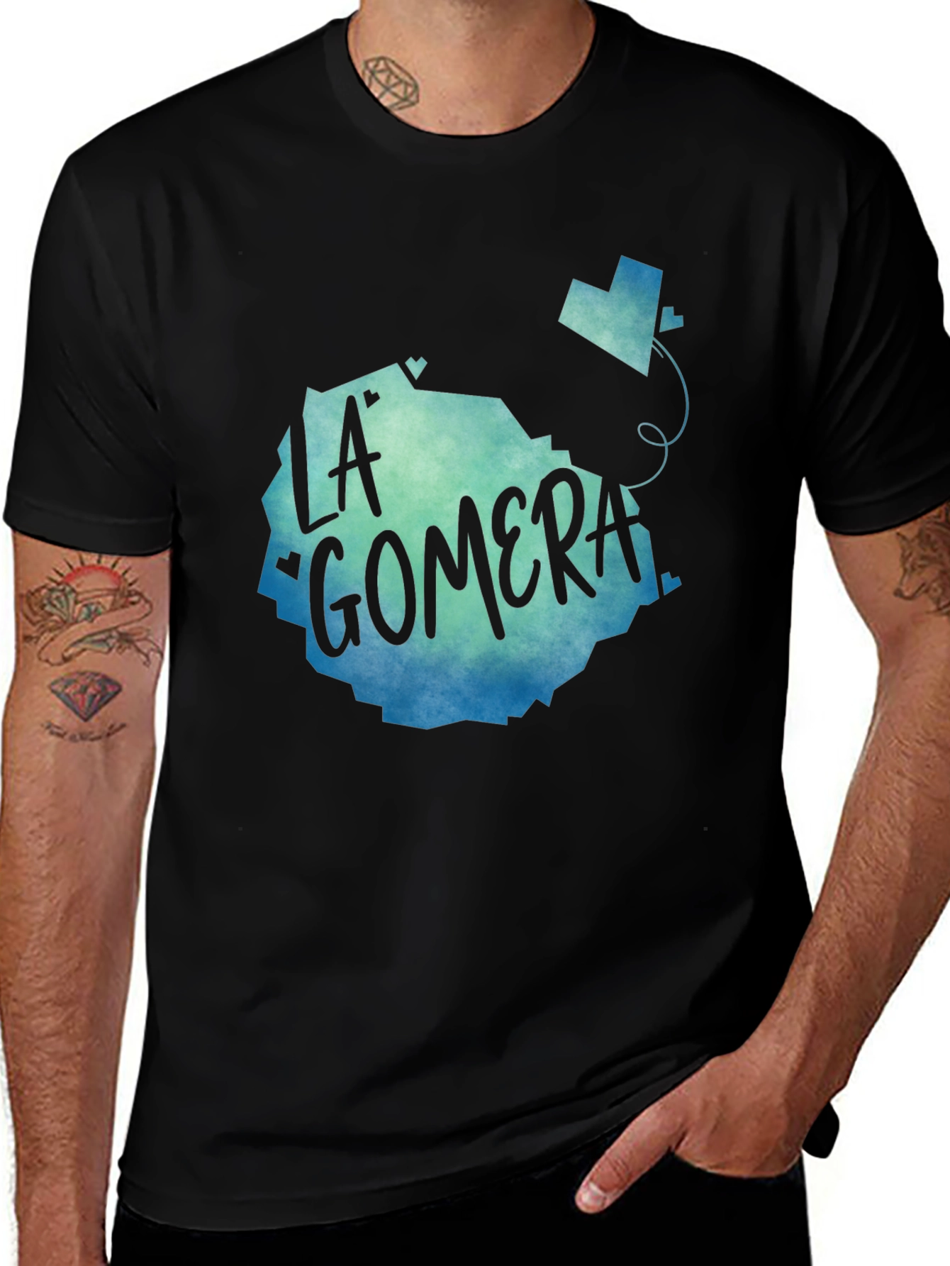 La Gomera Graphic Tee - Island Lover's Souvenir