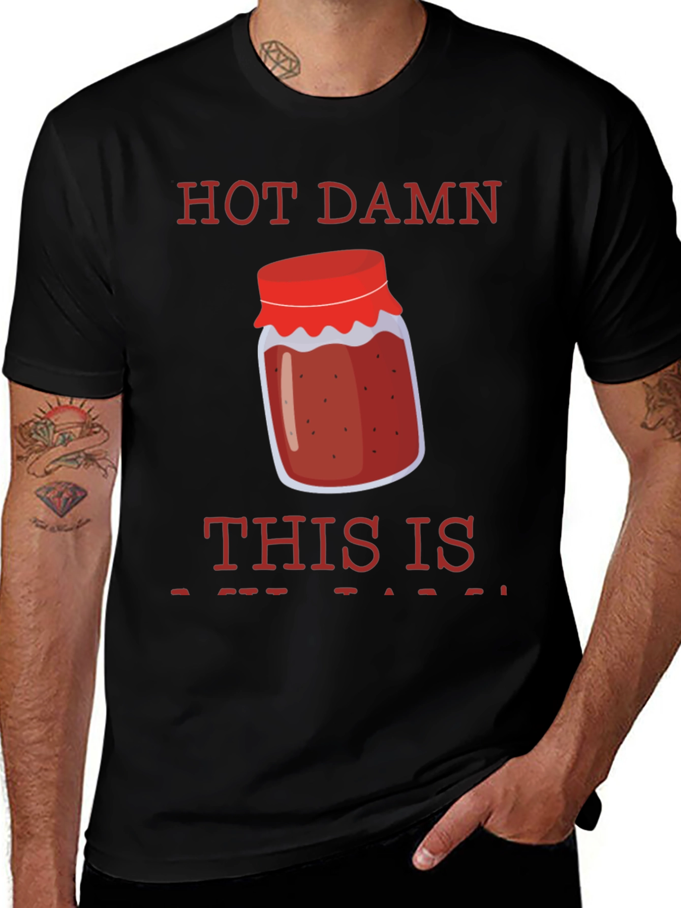 Variant 20 of Hot Damn Jam T-Shirt