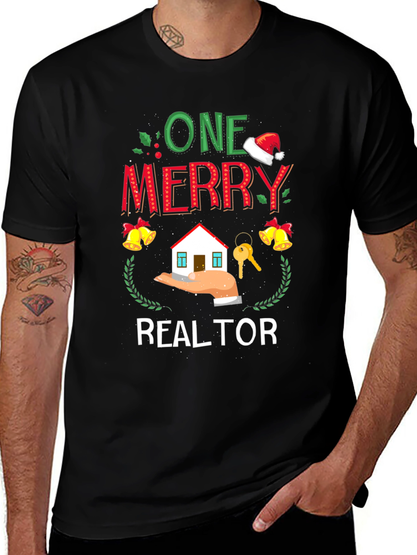 One Merry Realtor Christmas T-Shirt