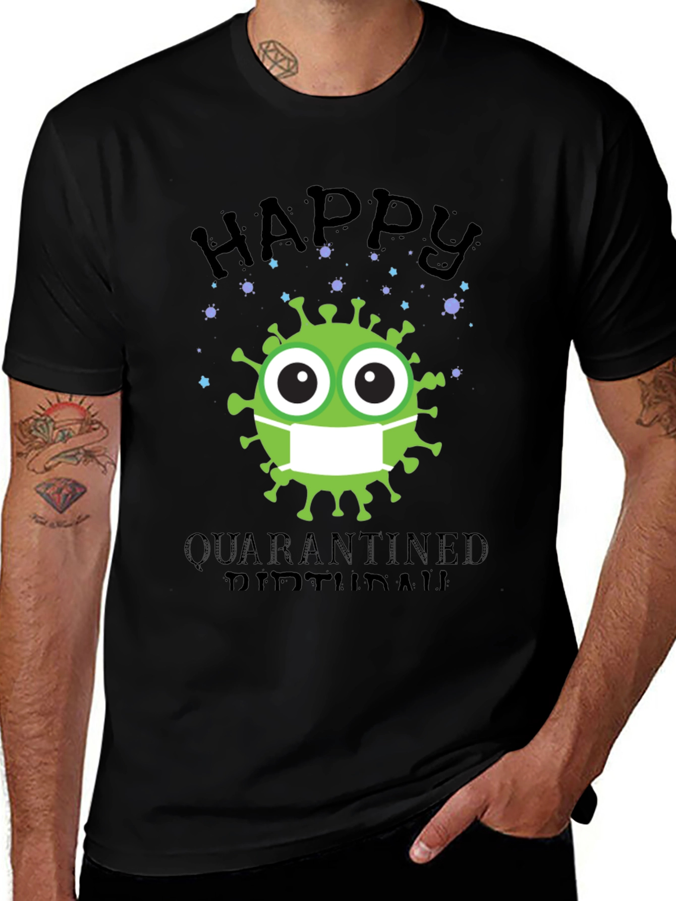Variant 18 of Quarantine Birthday Graphic T-Shirt