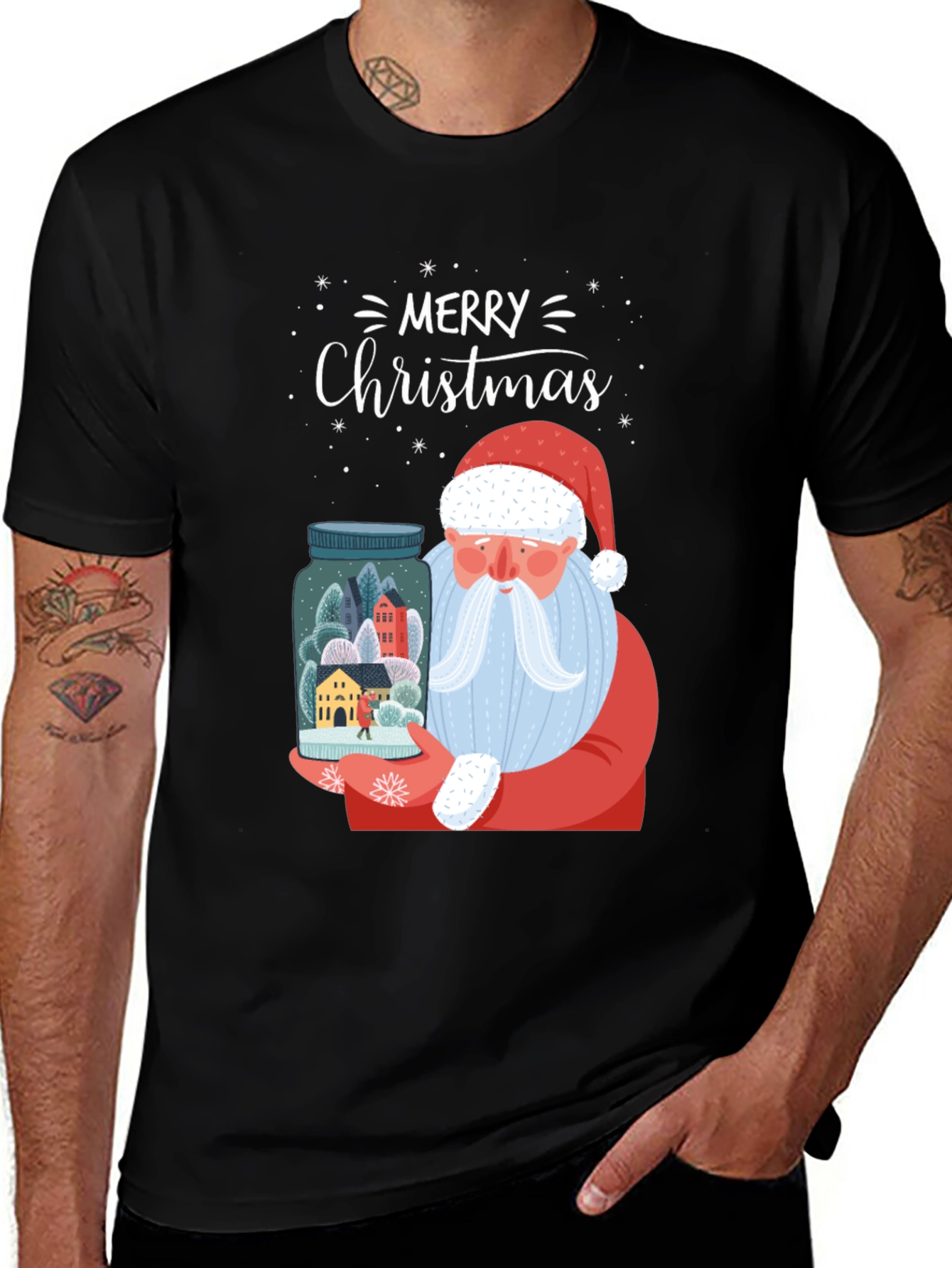 Variant 28 of Merry Christmas Santa T-Shirt