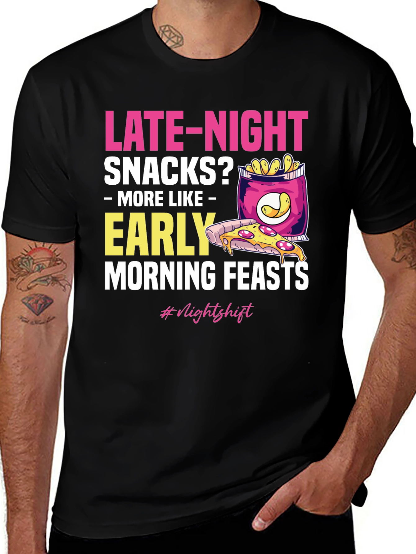 Variant 5 of Late-Night Snacks T-Shirt