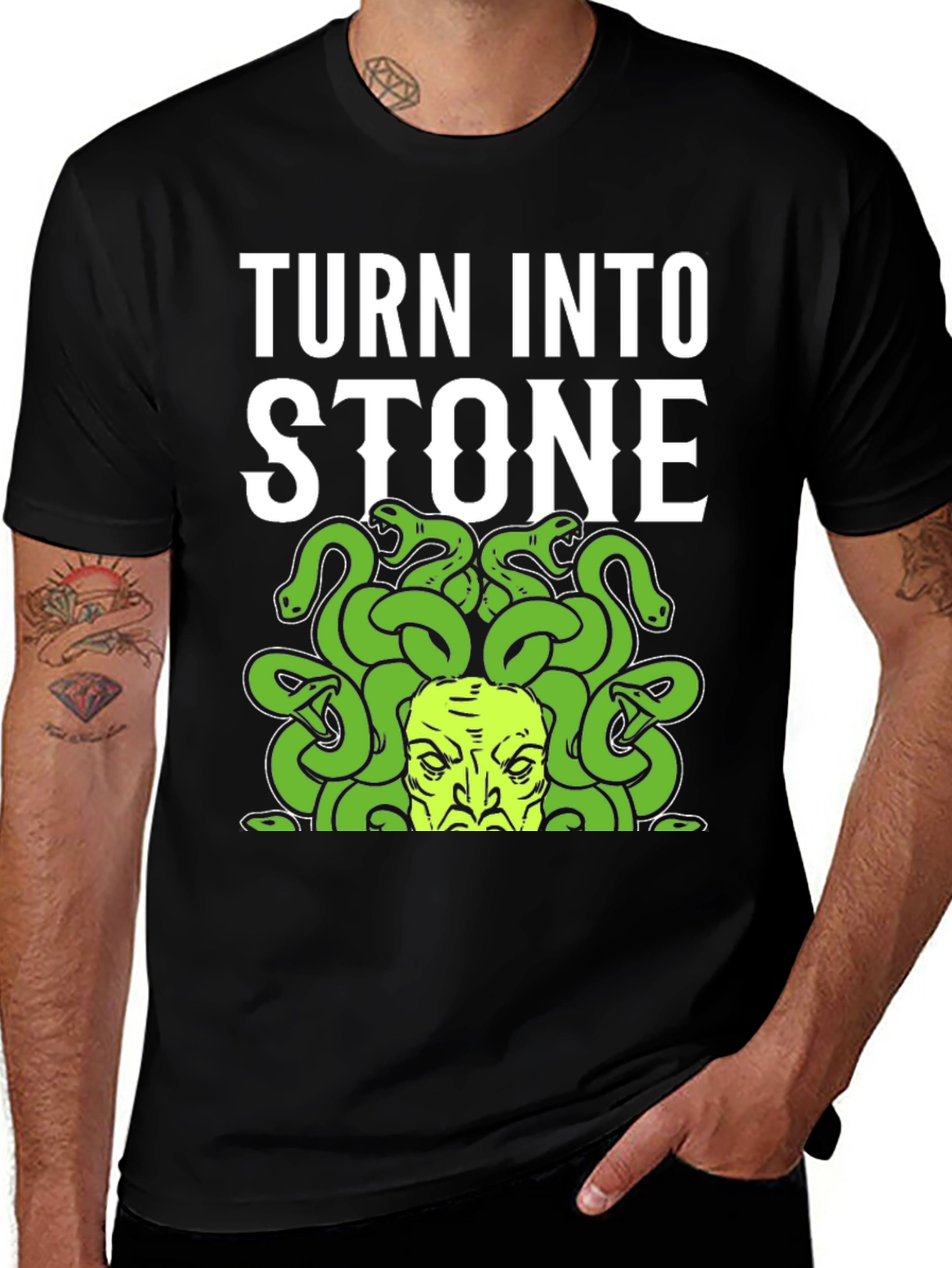 Variant 21 of Turn Into Stone Medusa T-Shirt