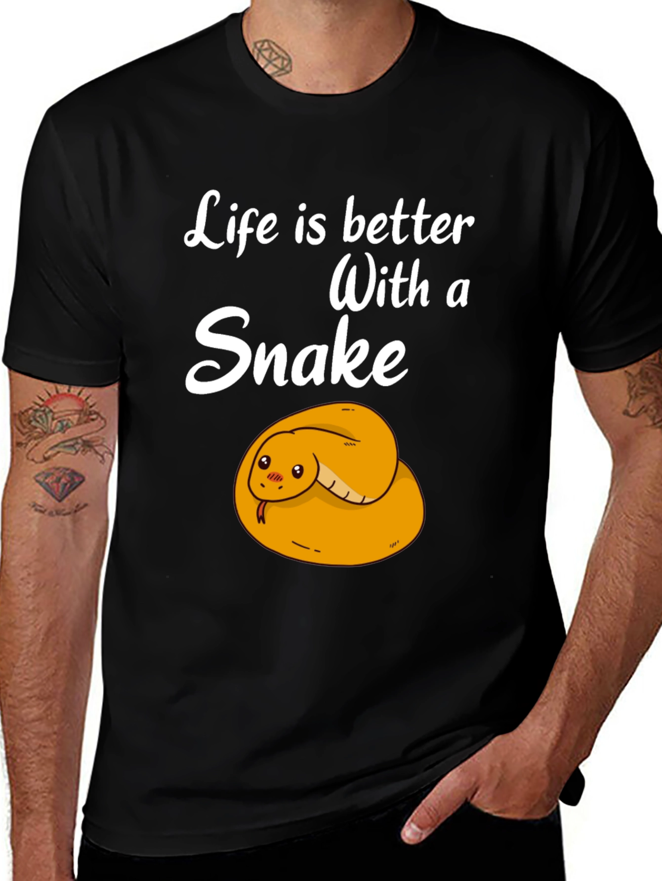 Life is Better With a Snake T-Shirt