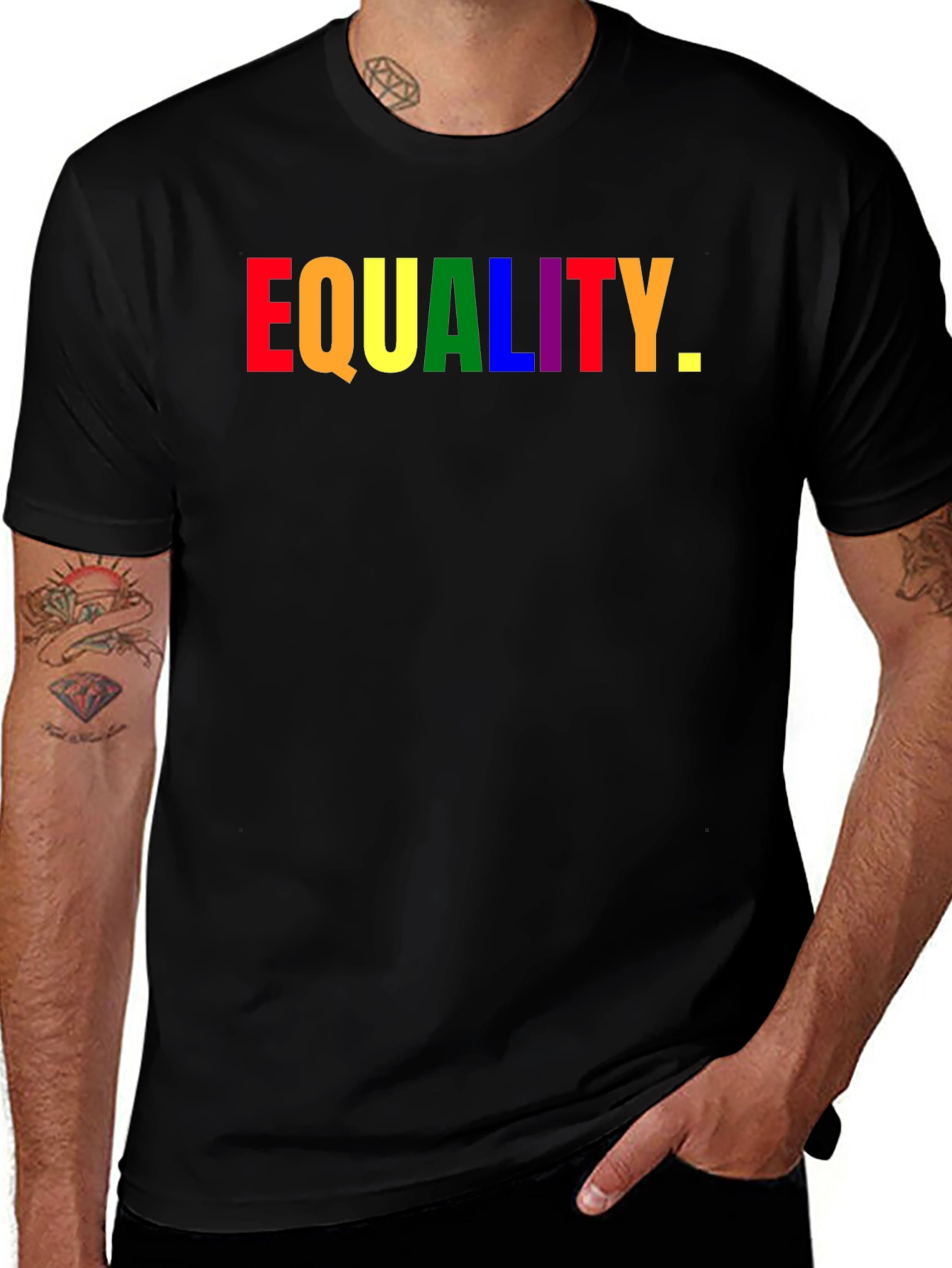 Variant 27 of Equality Rainbow T-Shirt
