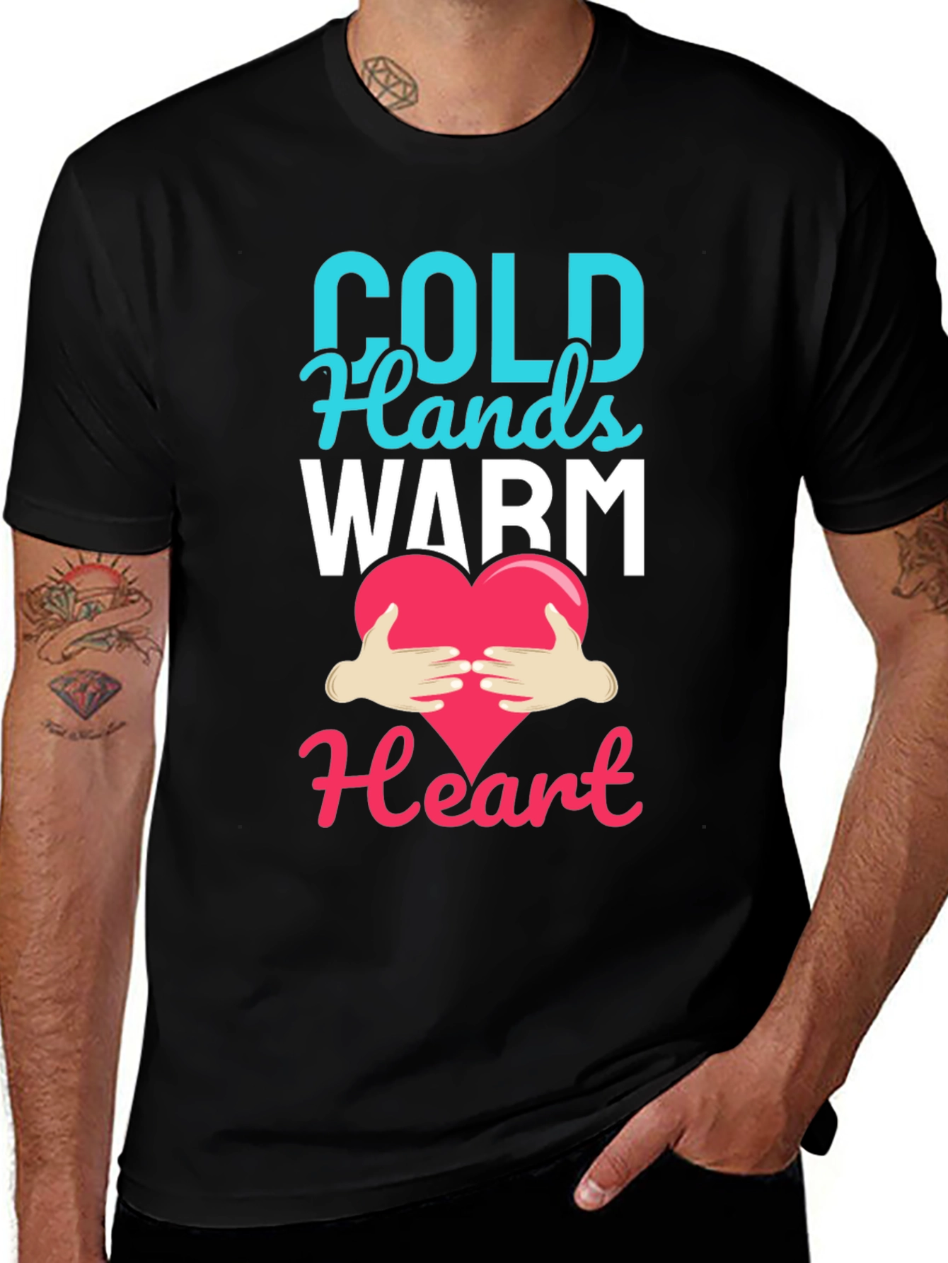 Variant 13 of Cold Hands Warm Heart Graphic T-Shirt