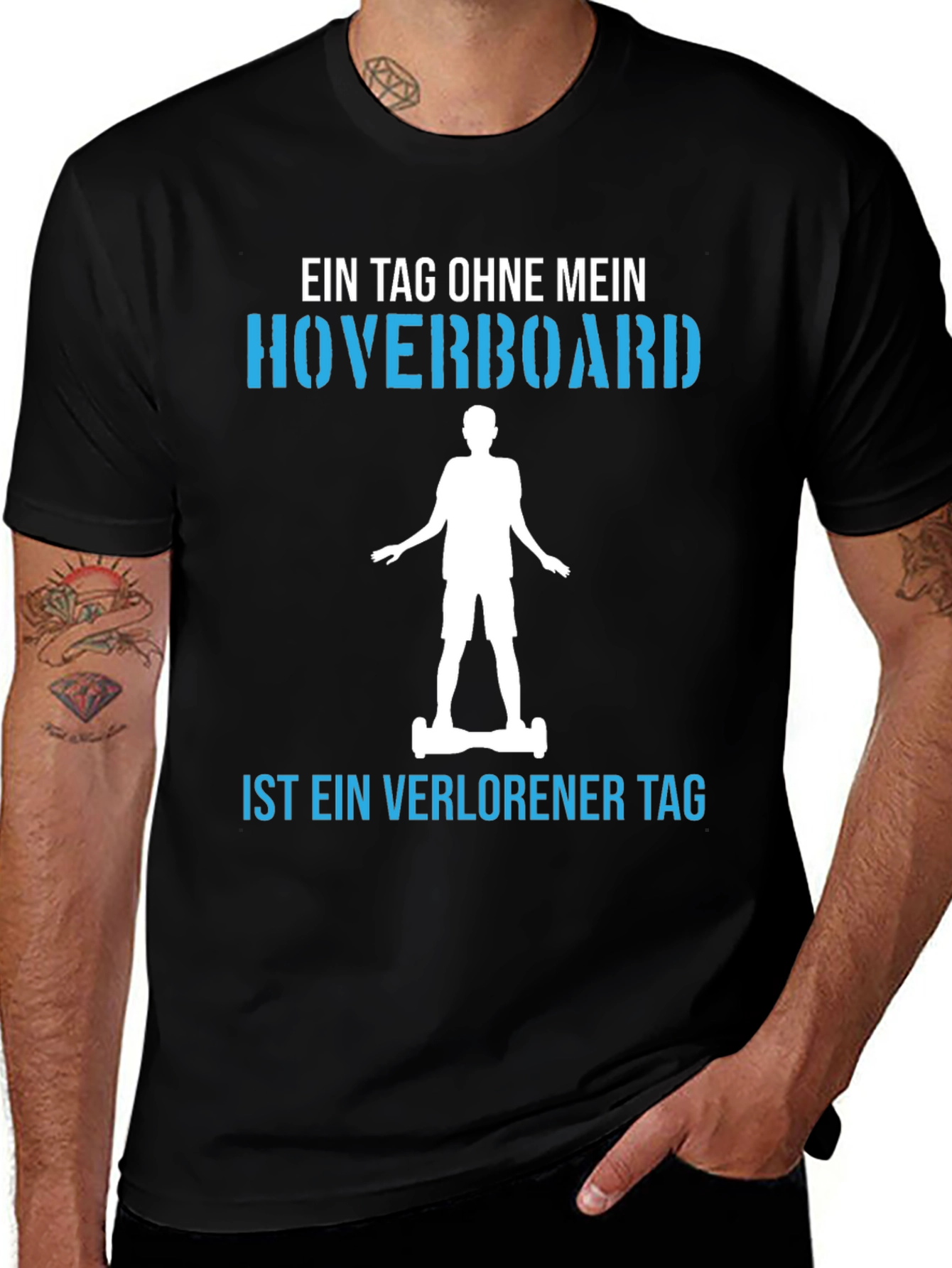 Variant 16 of Hoverboard Lost Day T-Shirt