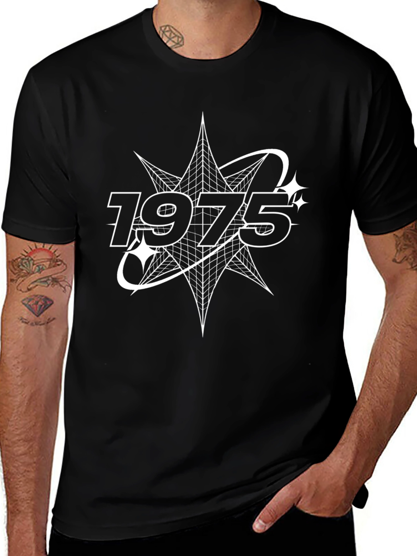 Variant 2 of The 1975 Graphic Tee - Retro Style