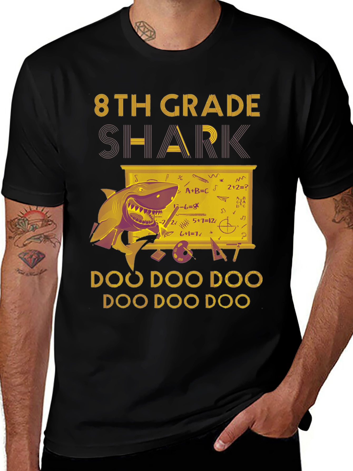 Variant 28 of 8th Grade Shark Doo Doo T-Shirt