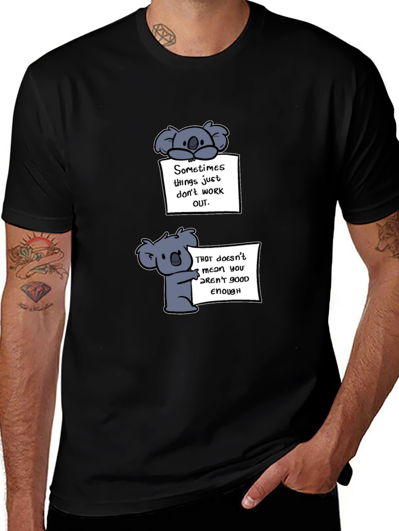 Variant 16 of Koala Graphic Tee - Motivational Quotes