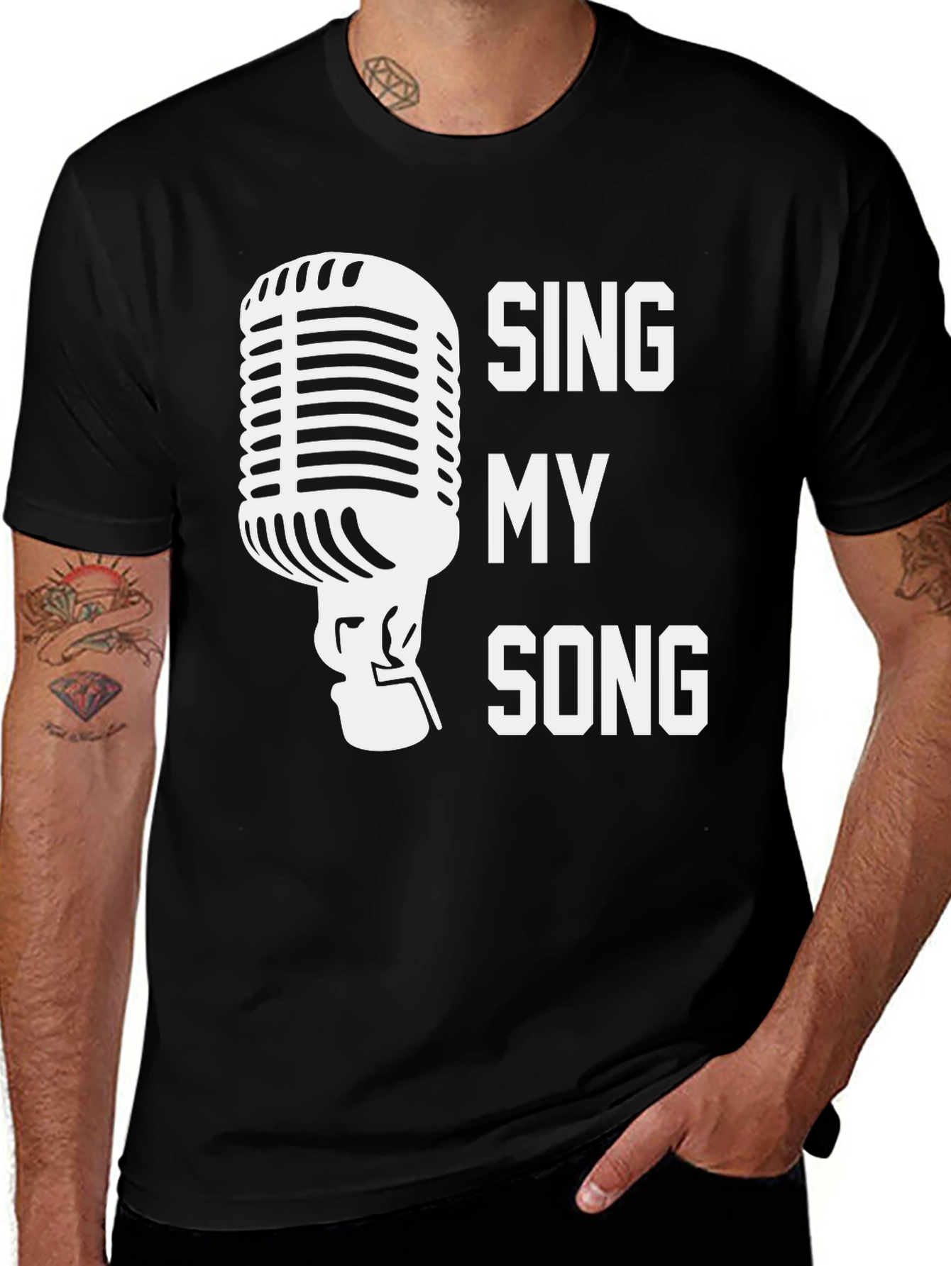 Variant 2 of Sing My Song Graphic Tee