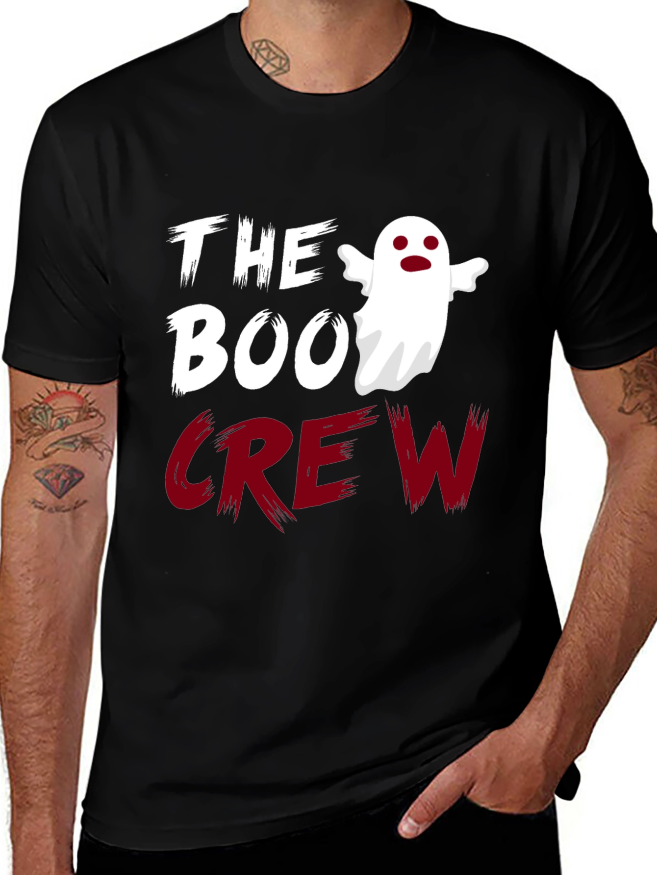 Variant 22 of The Boo Crew Ghost Halloween T-Shirt
