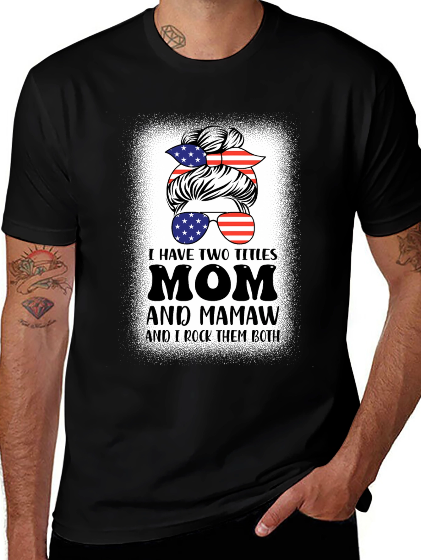 Variant 2 of Mom and Mamaw T-Shirt