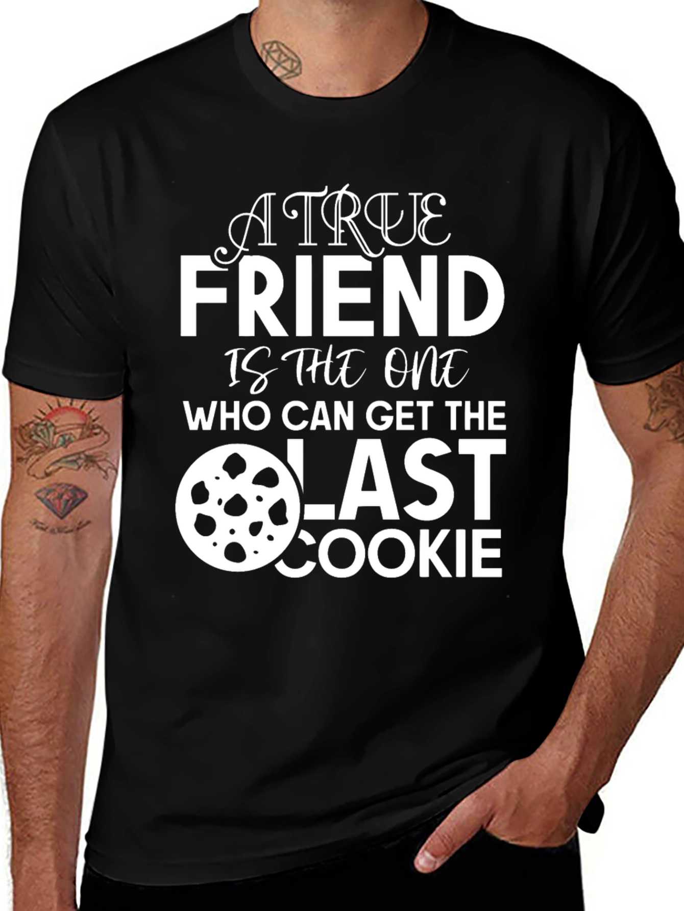 Variant 3 of Funny Cookie Friend T-Shirt