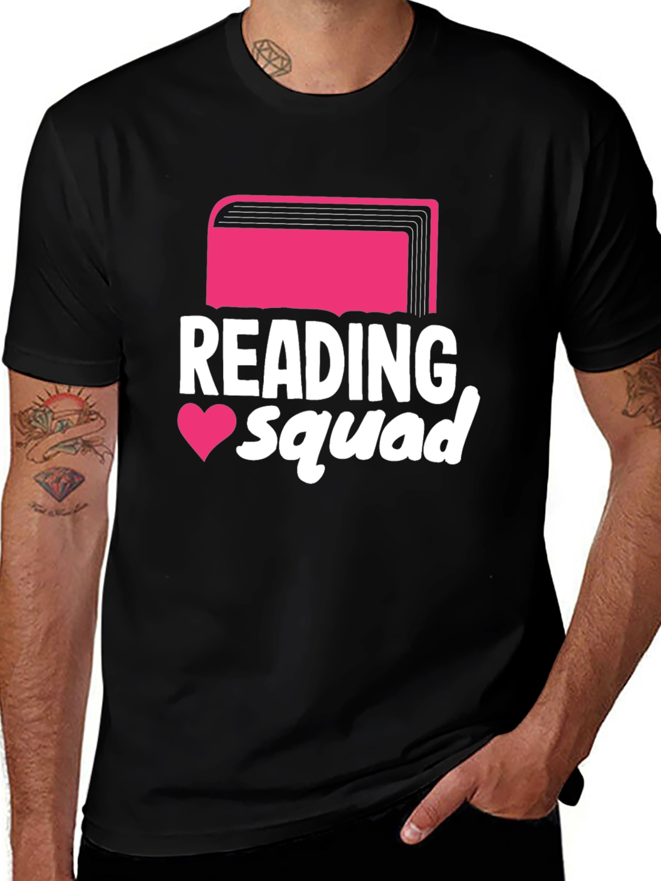 Variant 11 of Reading Squad Graphic Tee - Book Lover Shirt