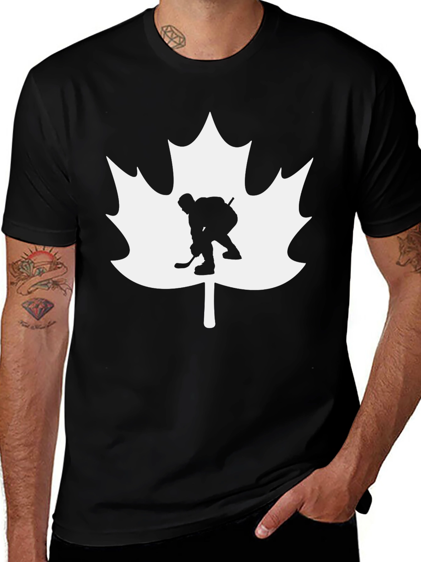 Variant 23 of Hockey Canada Maple Leaf T-Shirt