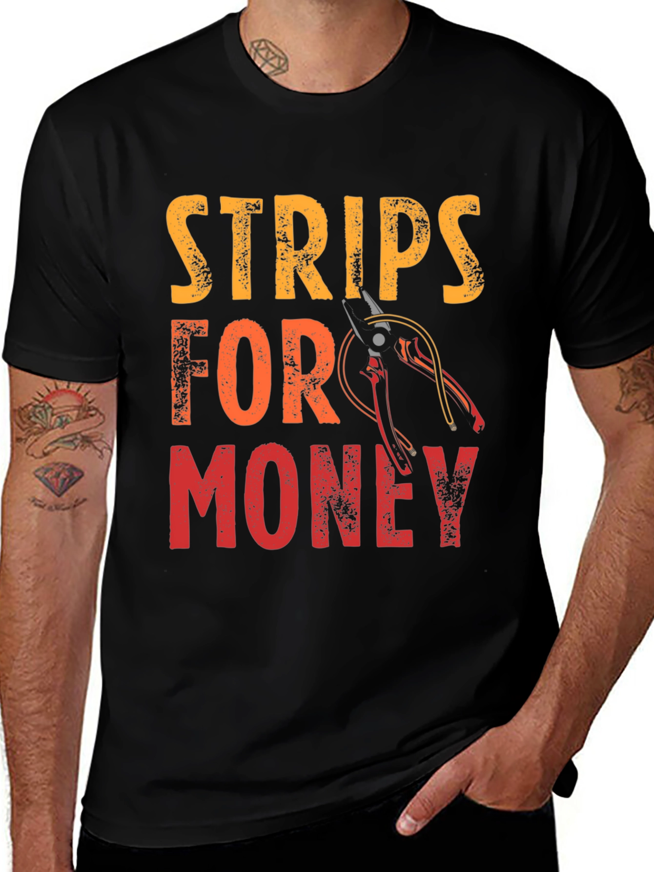 Variant 30 of Strips for Money Graphic T-Shirt