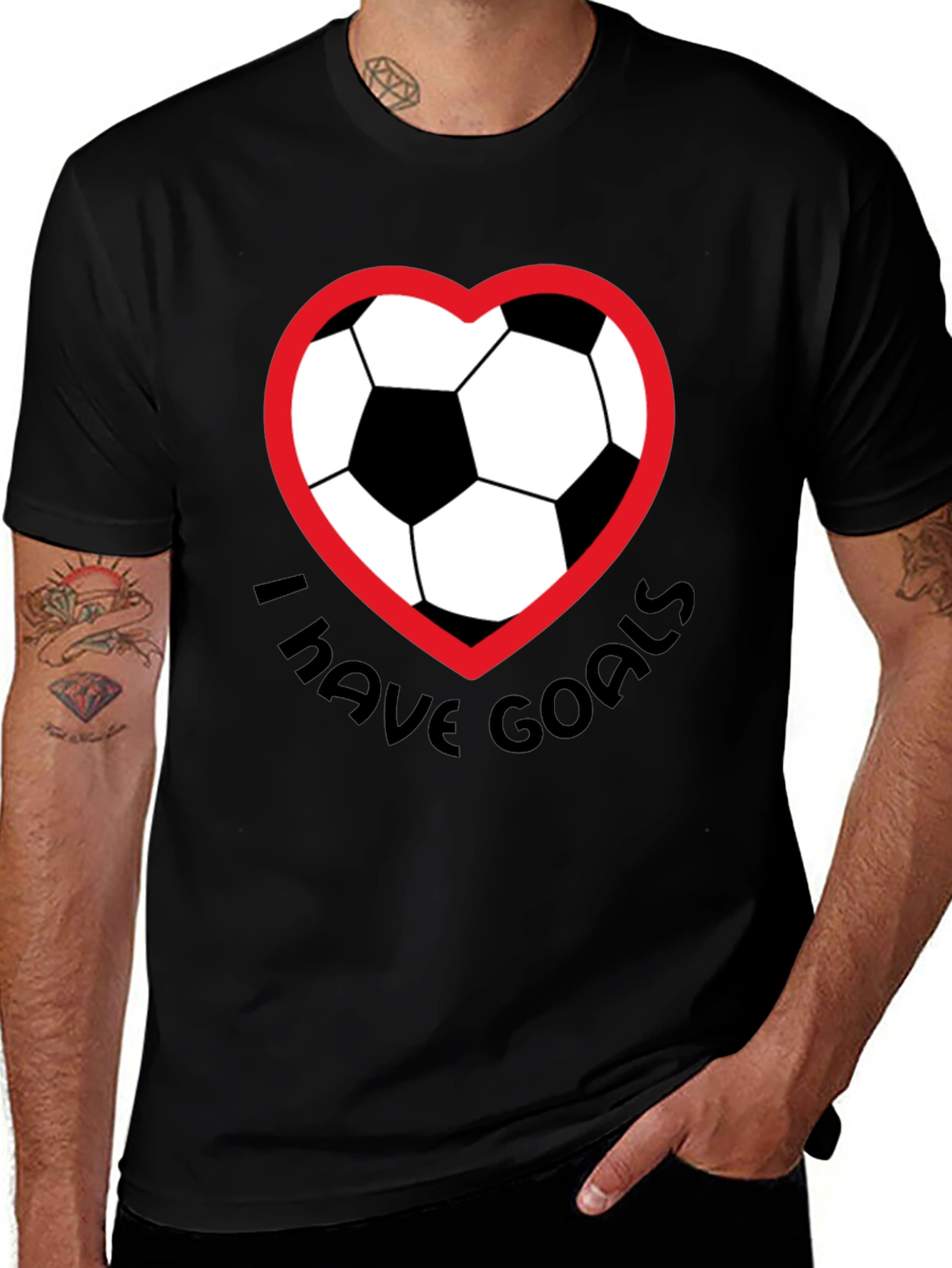 Variant 2 of I Have Goals Soccer T-Shirt