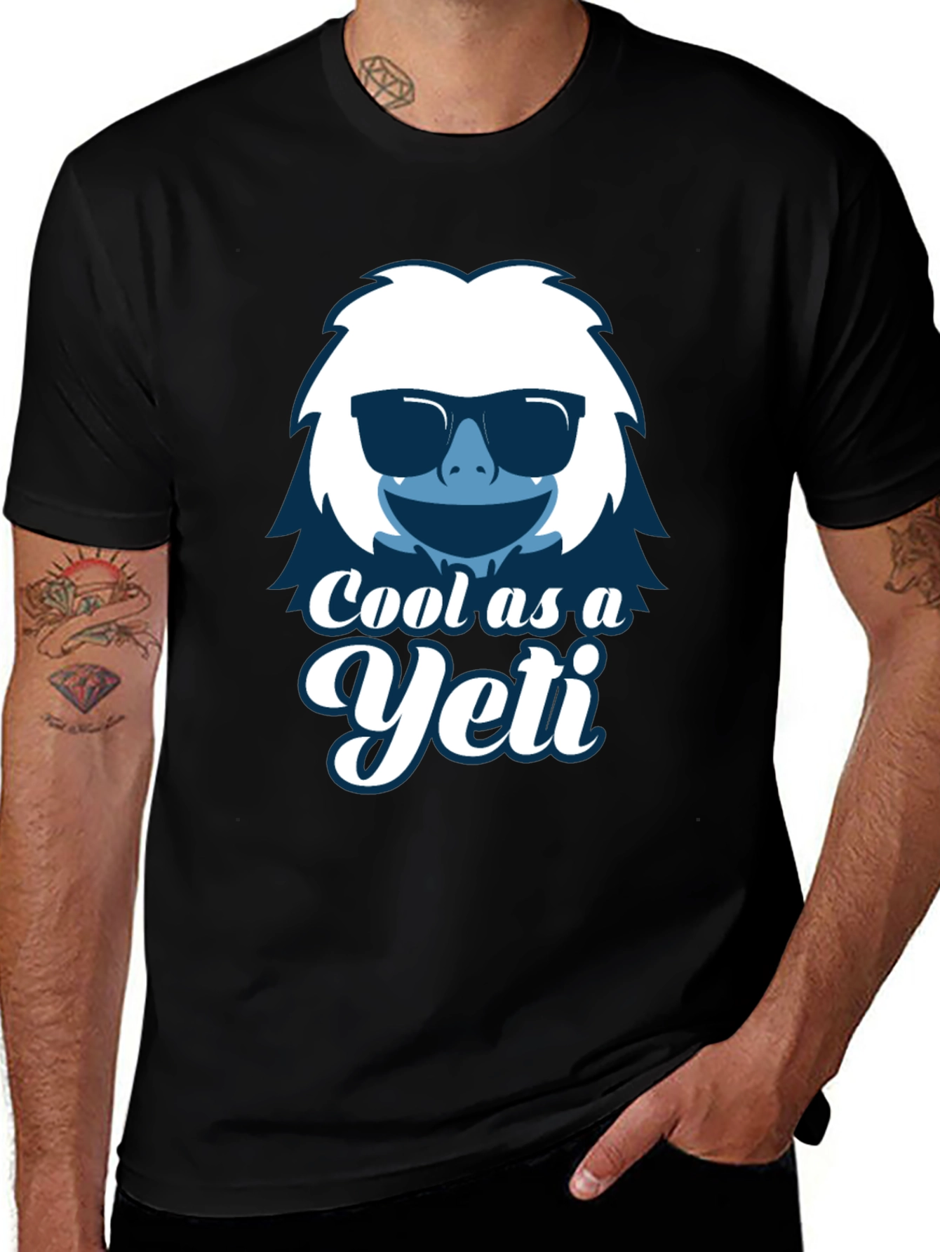 Variant 8 of Cool as a Yeti Graphic T-Shirt
