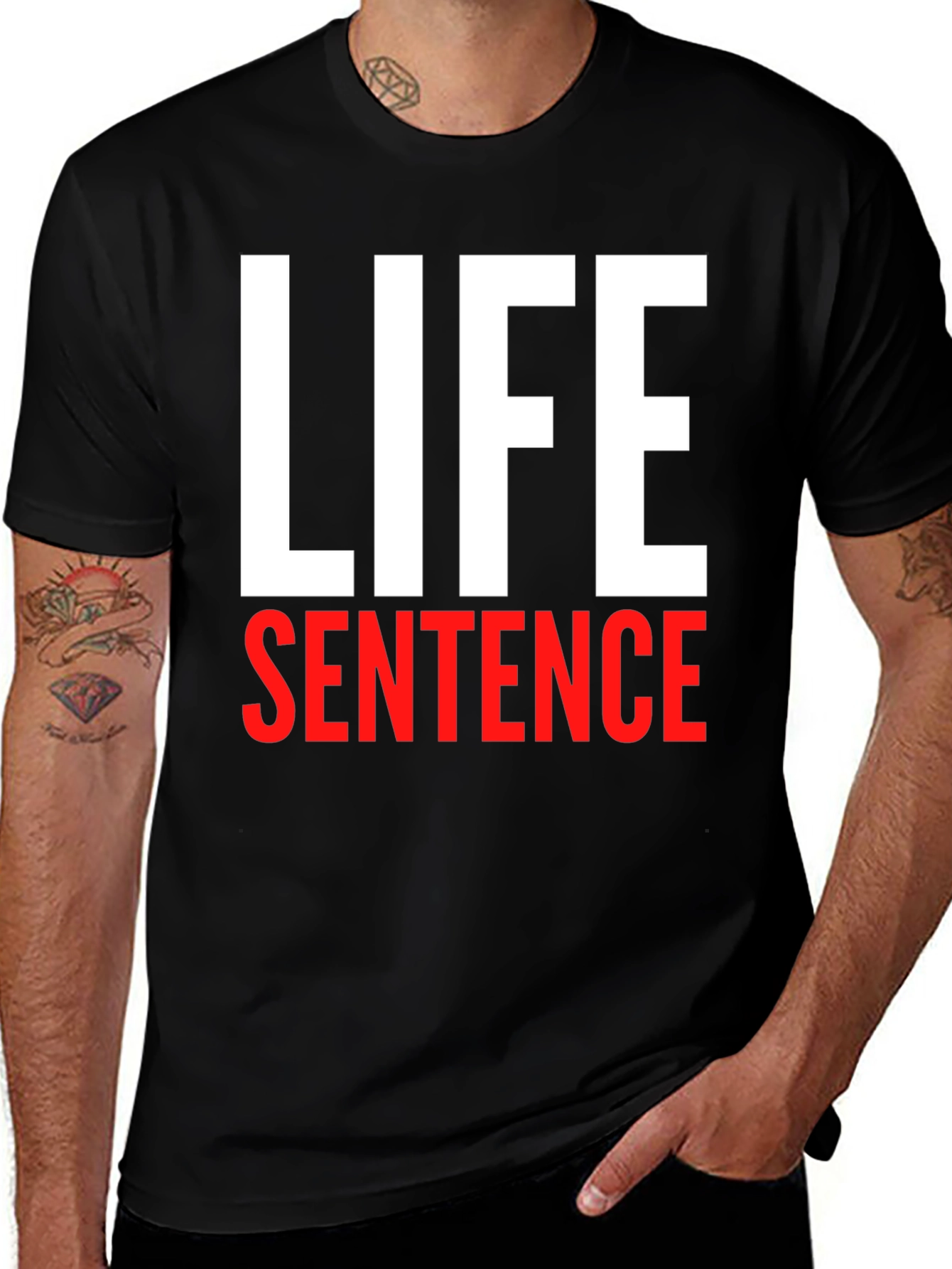 Variant 17 of Life Sentence T-Shirt - Bold Statement Tee