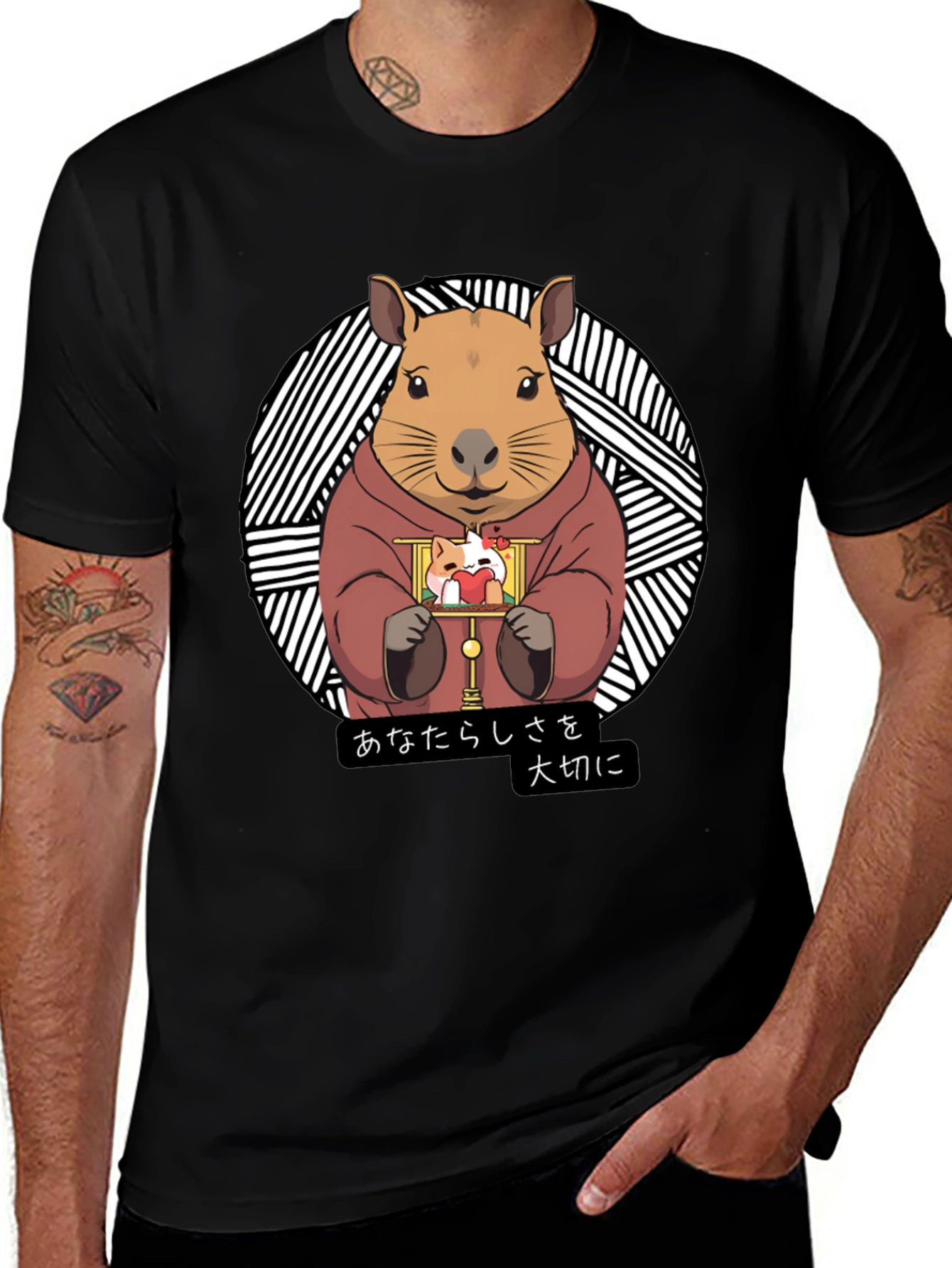 Capybara Graphic T-Shirt - Embrace Your Uniqueness