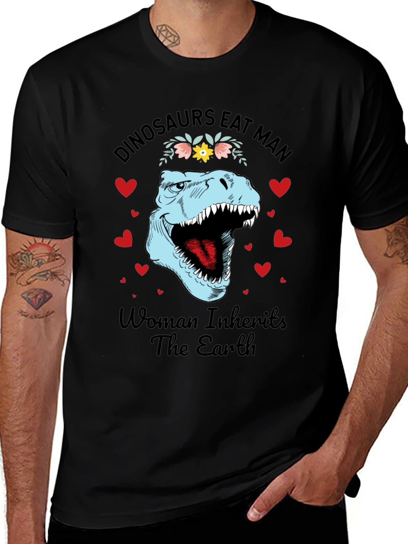 Variant 8 of Dinosaurs Eat Man Women's T-Shirt