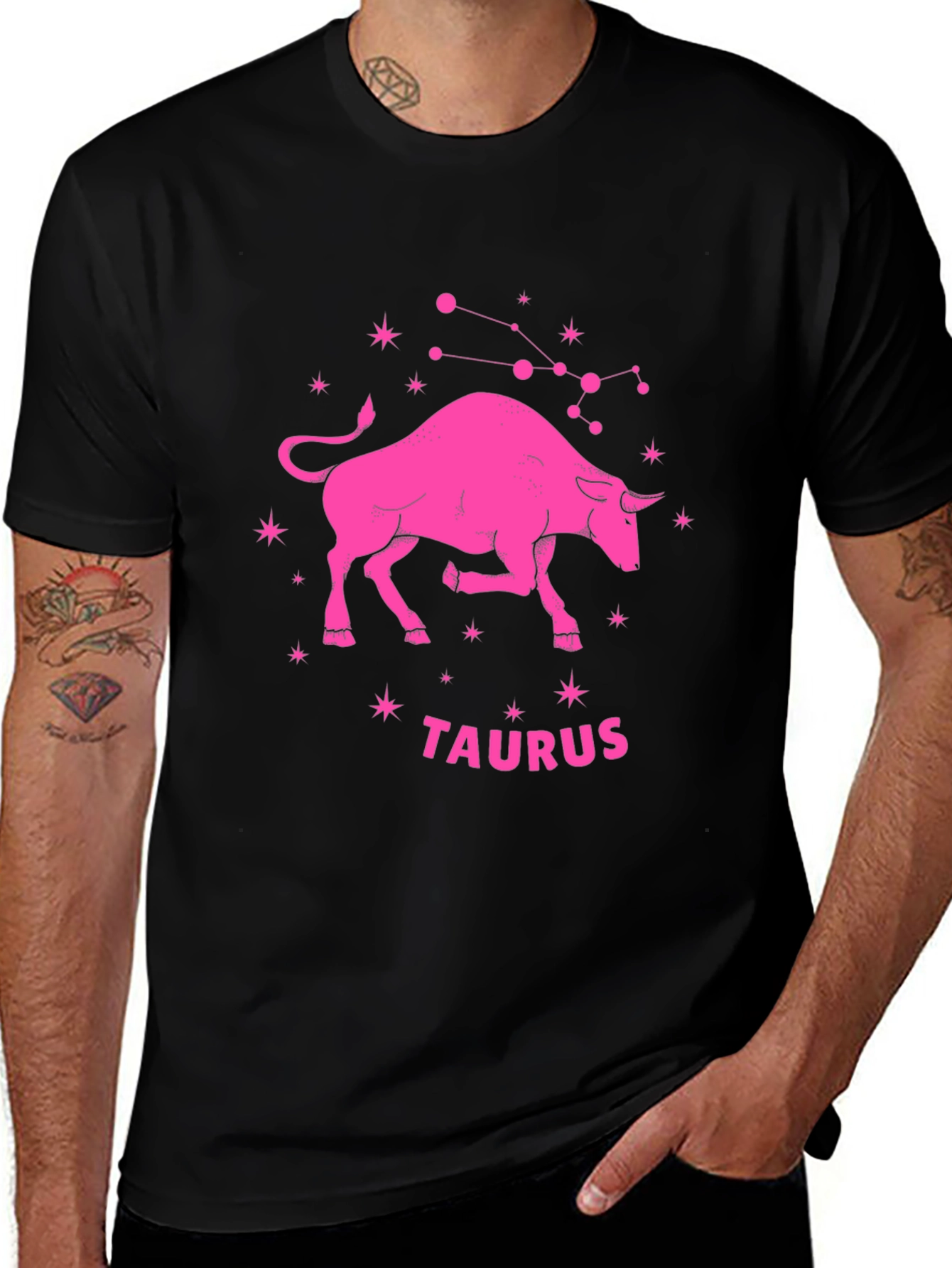 Zodiac Taurus Graphic Tee - Stylish Astrology Shirt