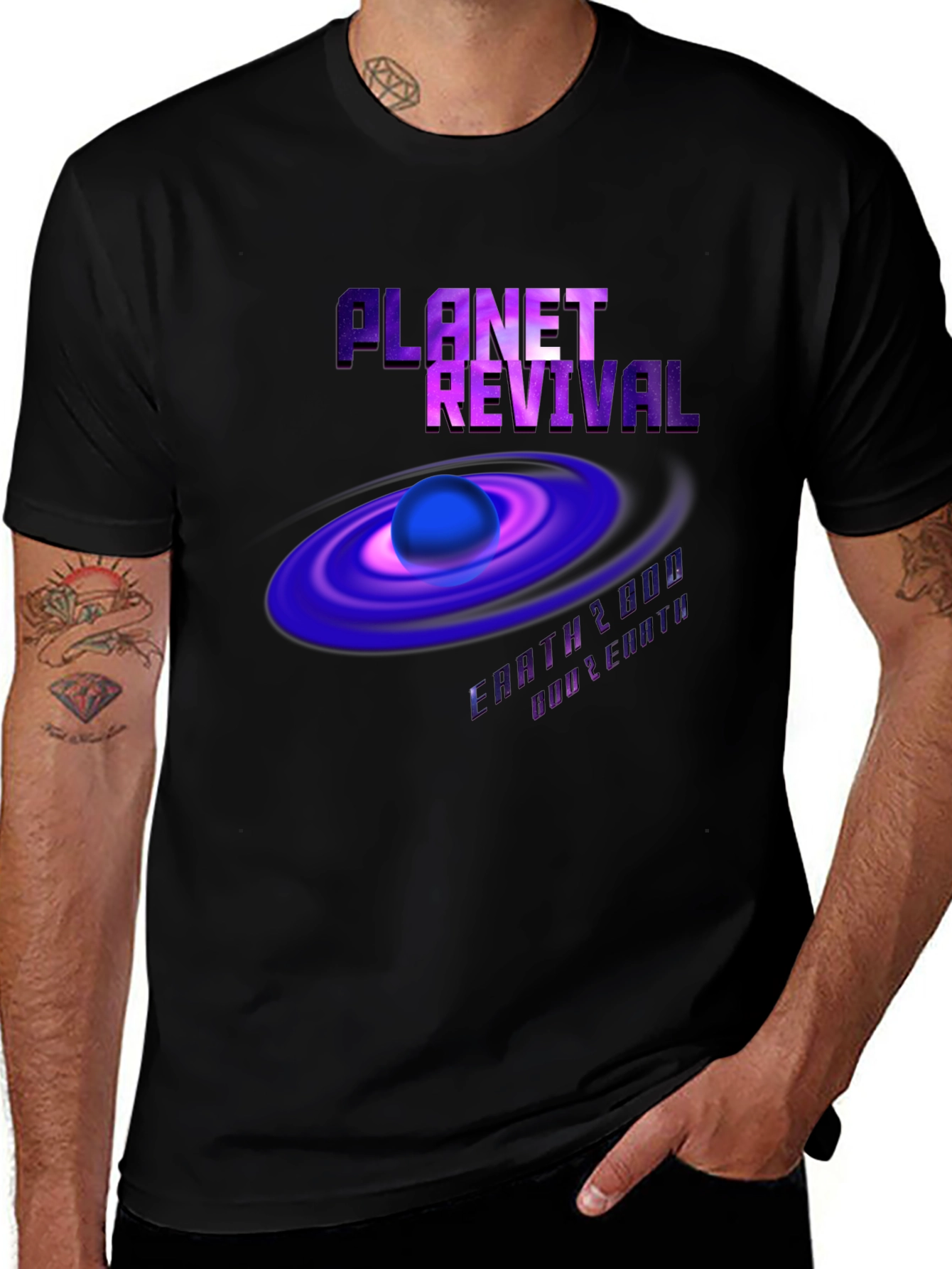 Variant 13 of Planet Revival Graphic T-Shirt