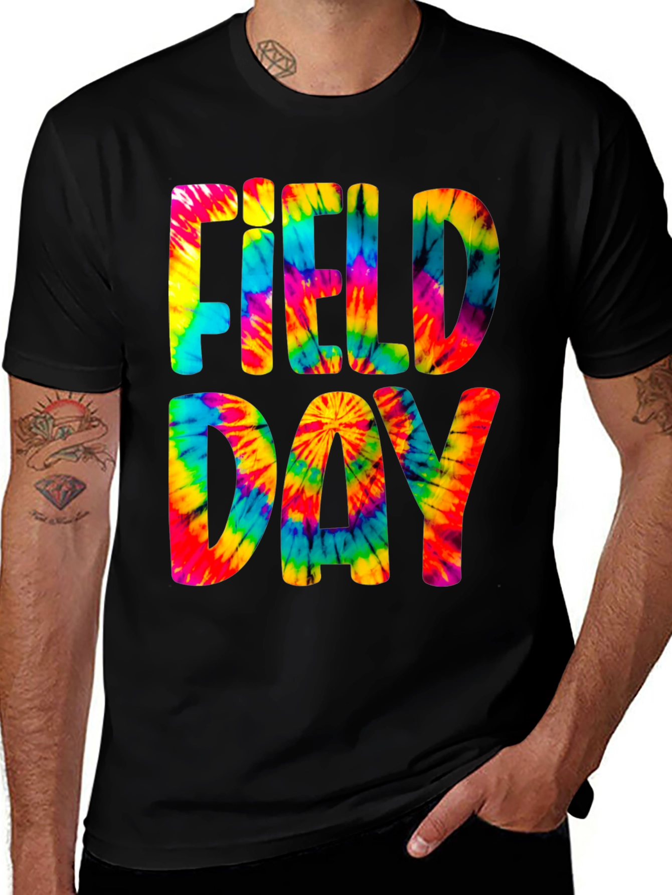 Variant 11 of Tie-Dye Field Day T-Shirt