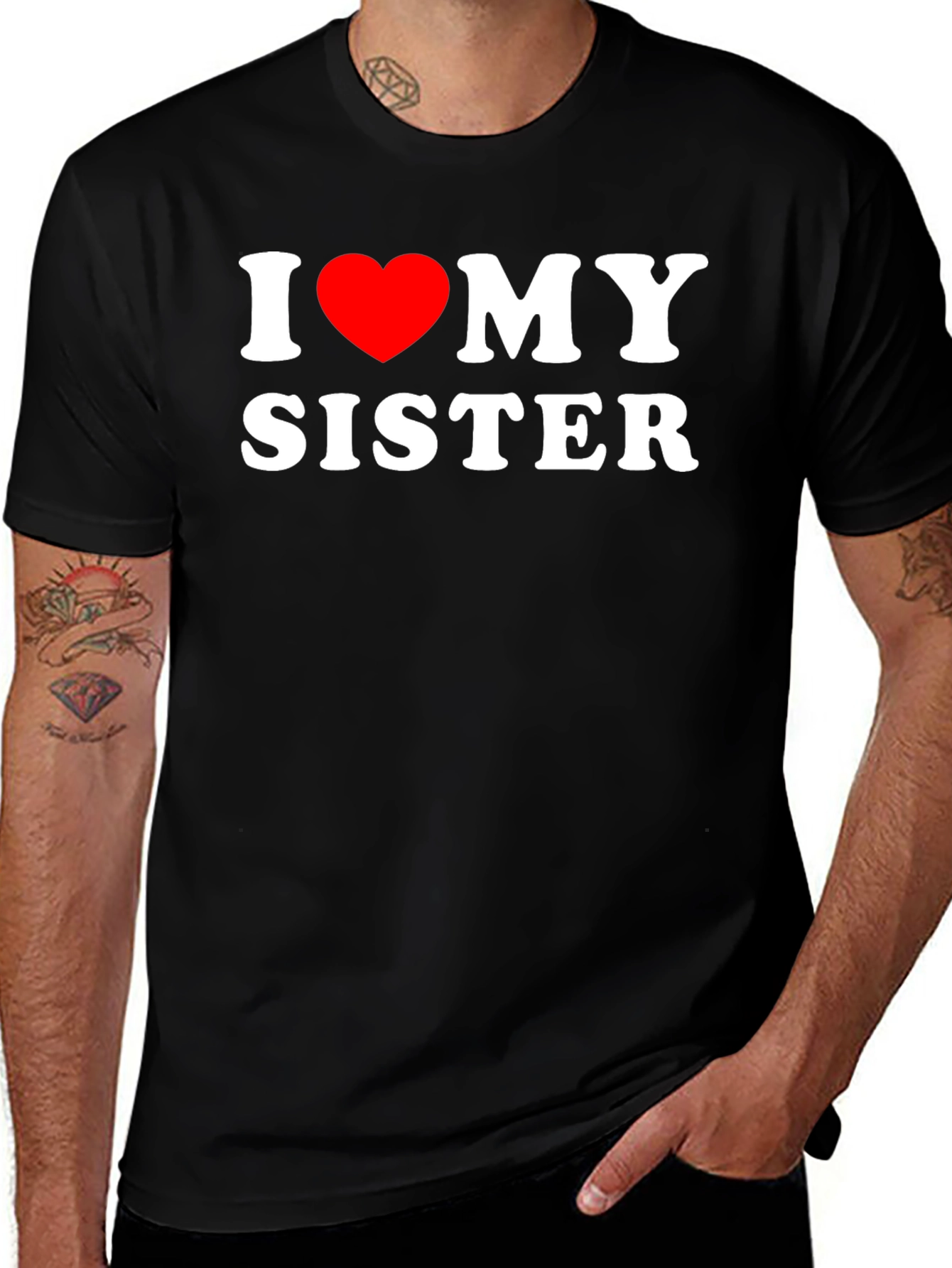 I Heart My Sister T-Shirt