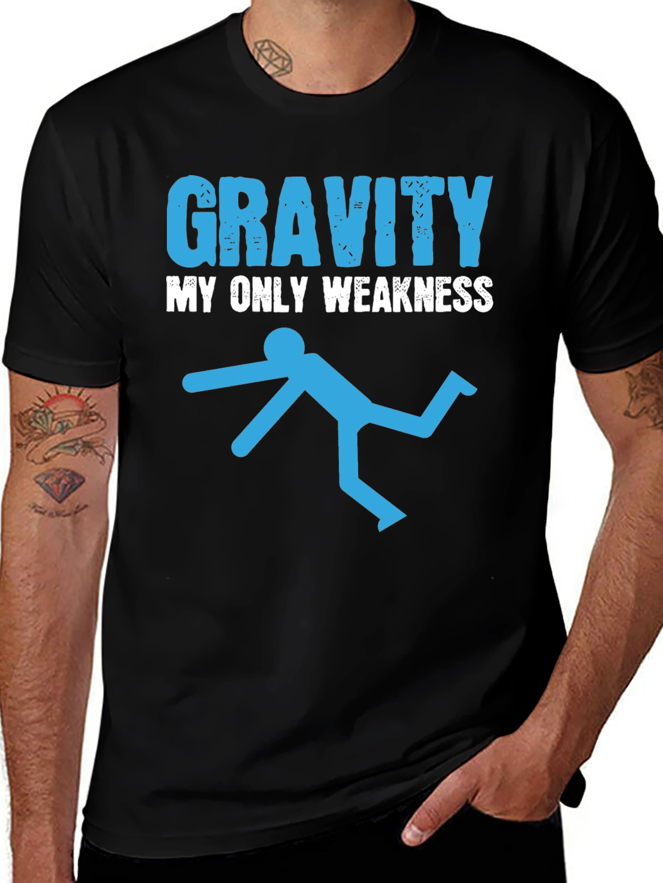 Variant 9 of Gravity My Only Weakness Graphic T-Shirt