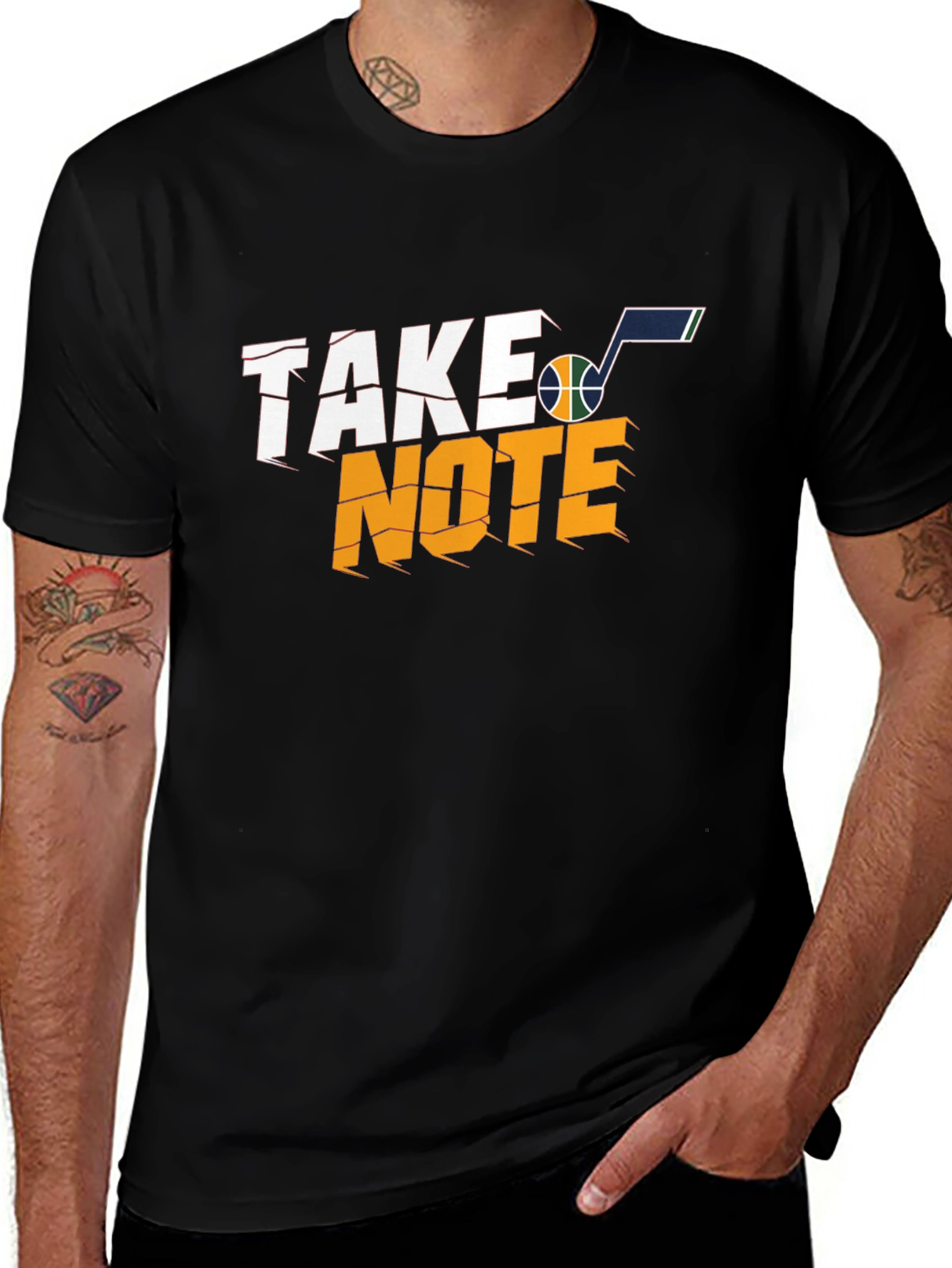 Take Note Jazz Fan T-Shirt