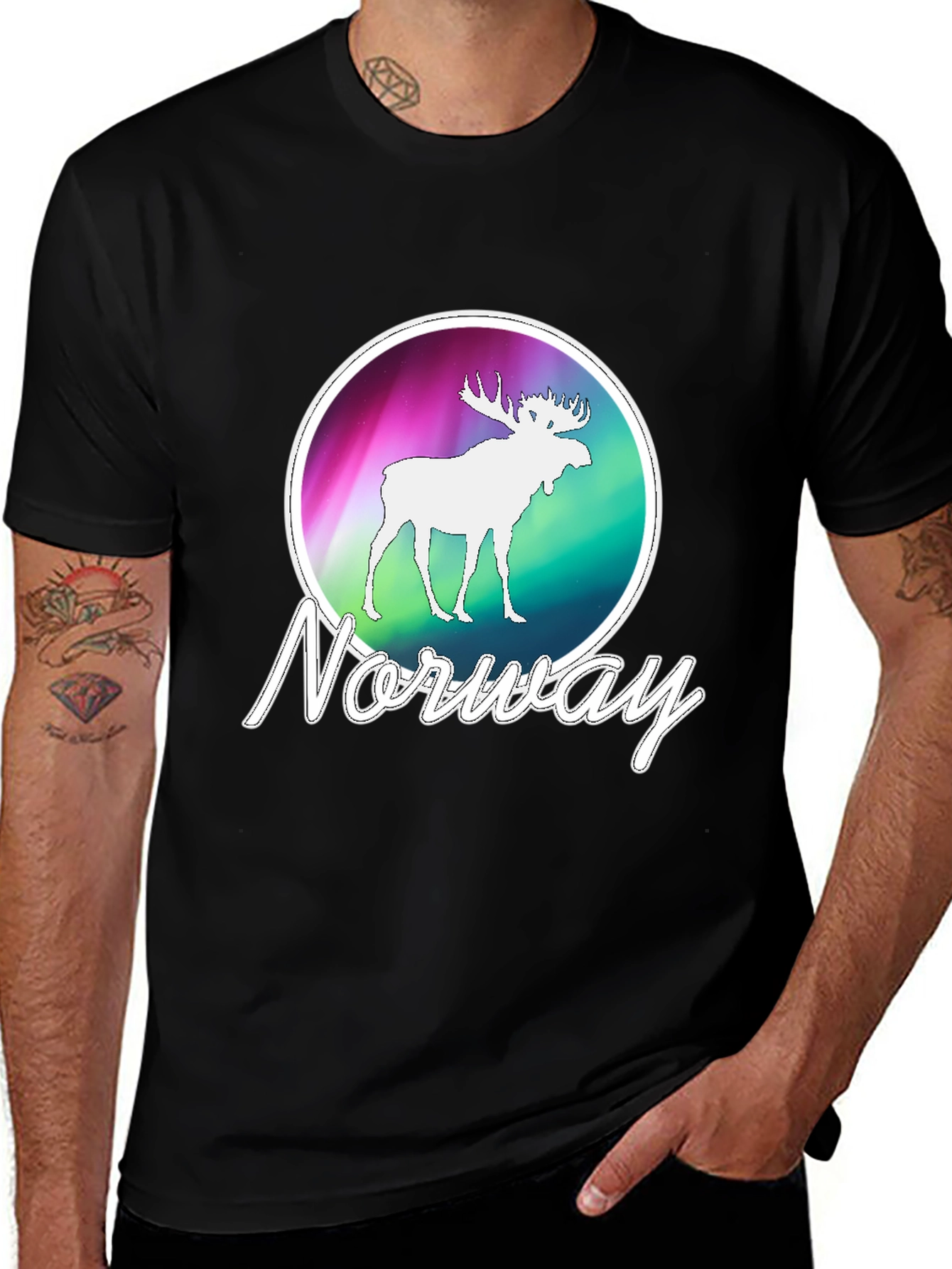 Norway Moose Graphic Tee