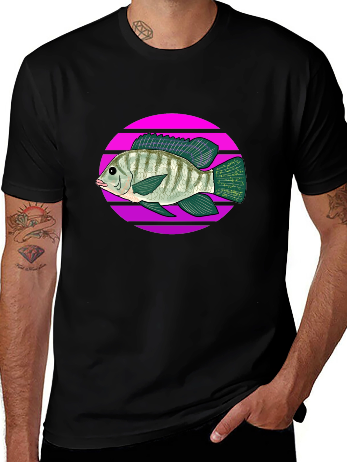 Retro Fish Graphic Tee
