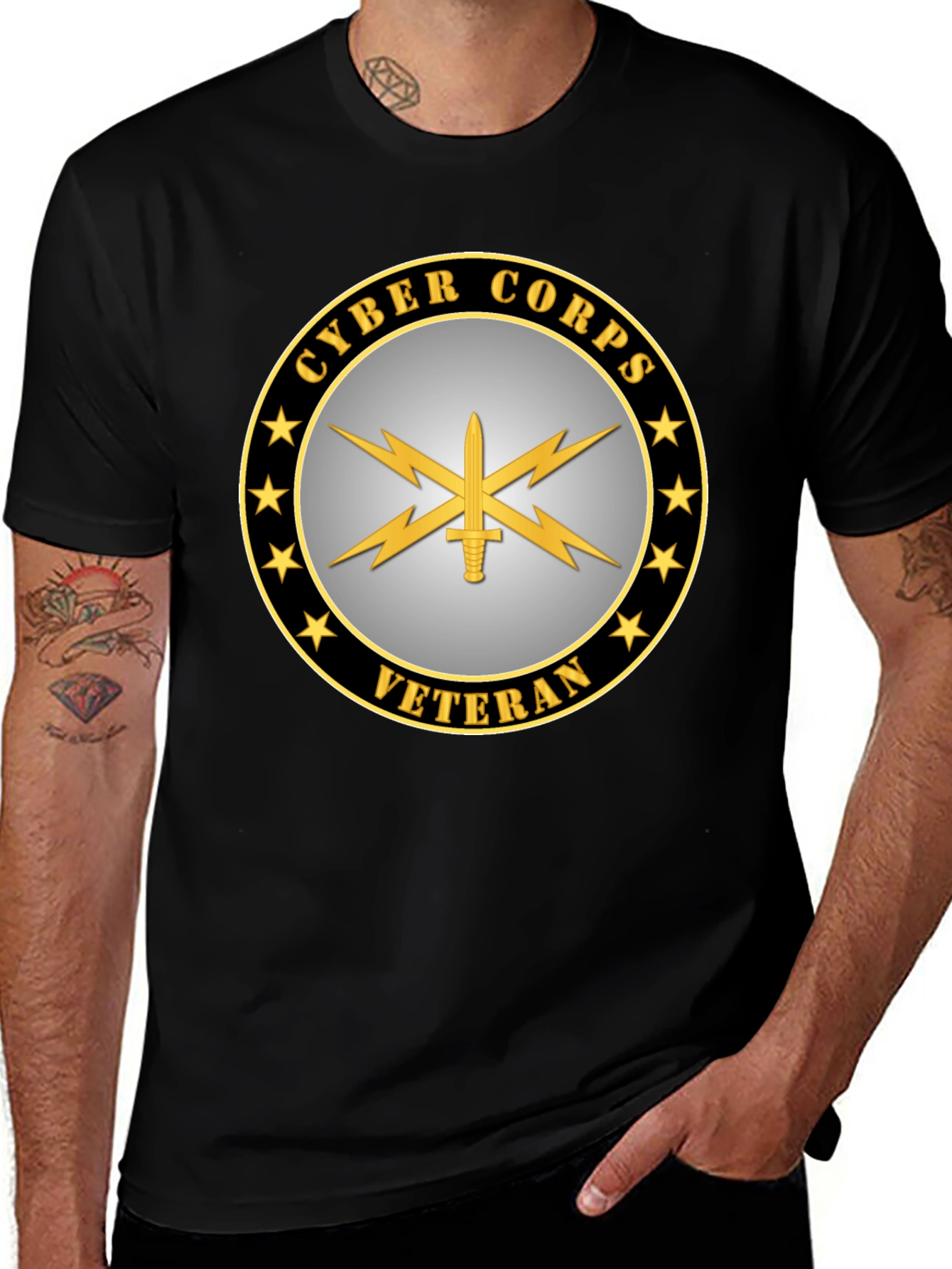 Cyber Corps Veteran T-Shirt - Military Pride Apparel