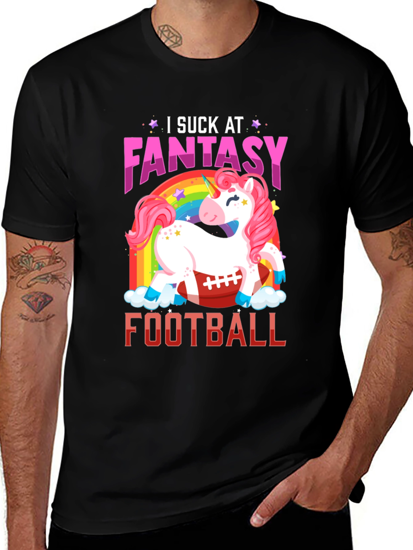 Variant 26 of Fantasy Football Unicorn T-Shirt