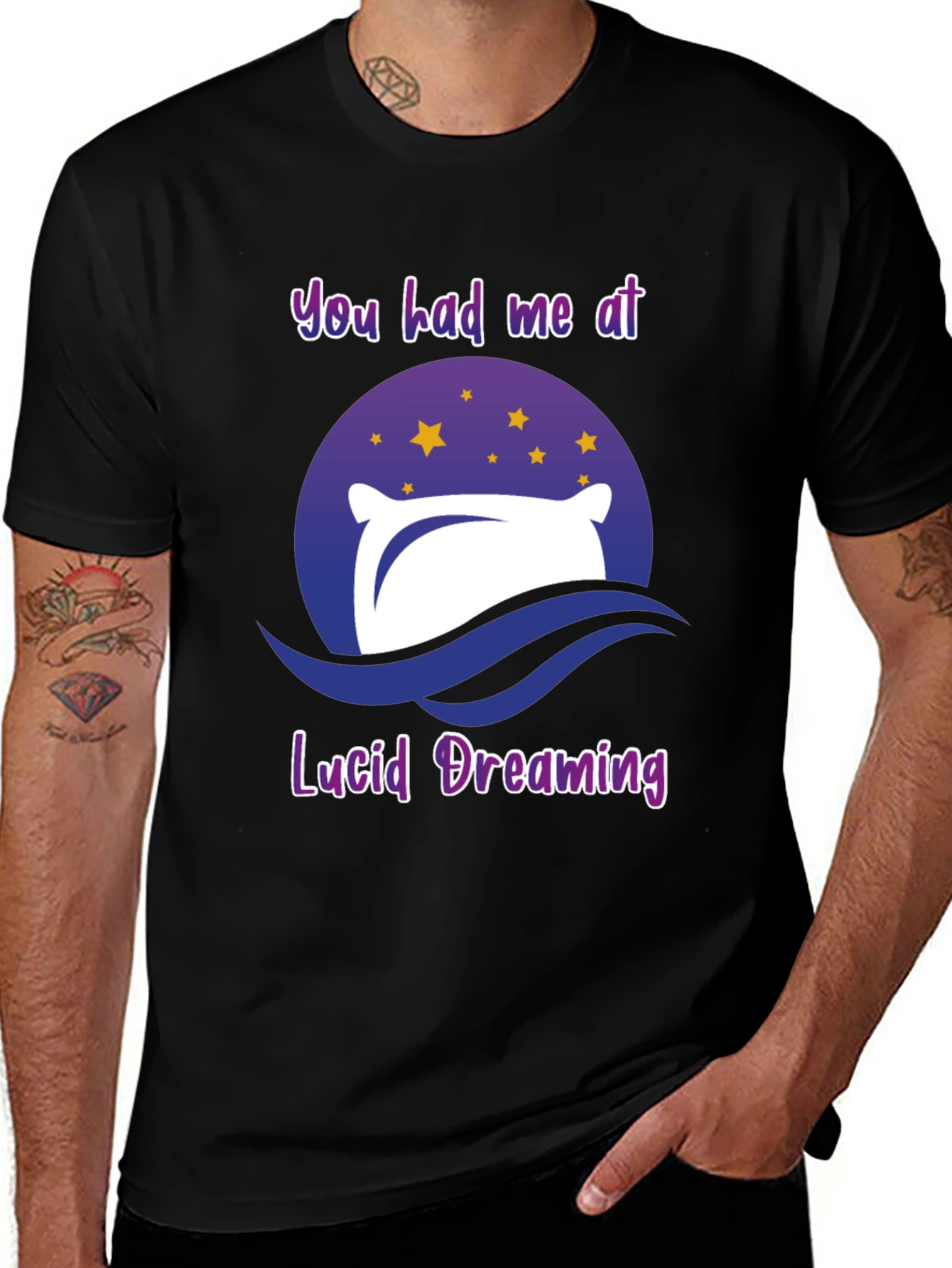 Variant 28 of Lucid Dreaming Graphic Tee - You Had Me At...