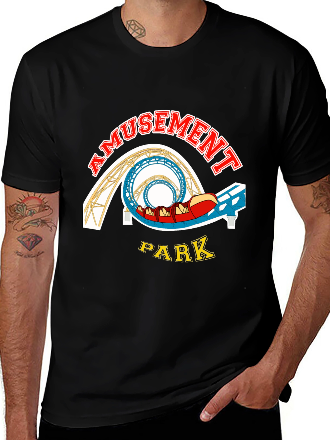 Variant 3 of Amusement Park T-Shirt - Fun & Stylish