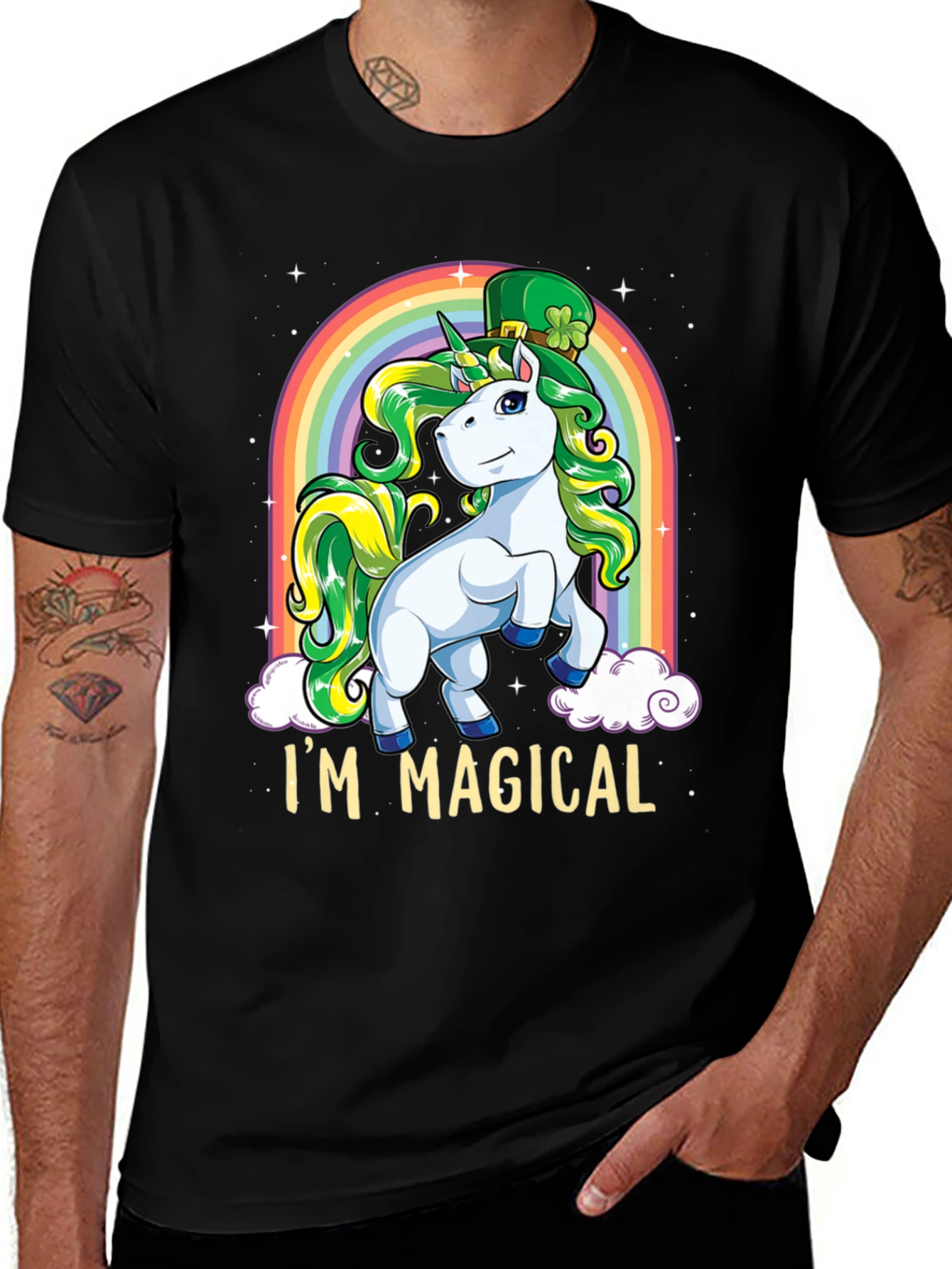 Magical Unicorn St. Patrick's Day T-Shirt