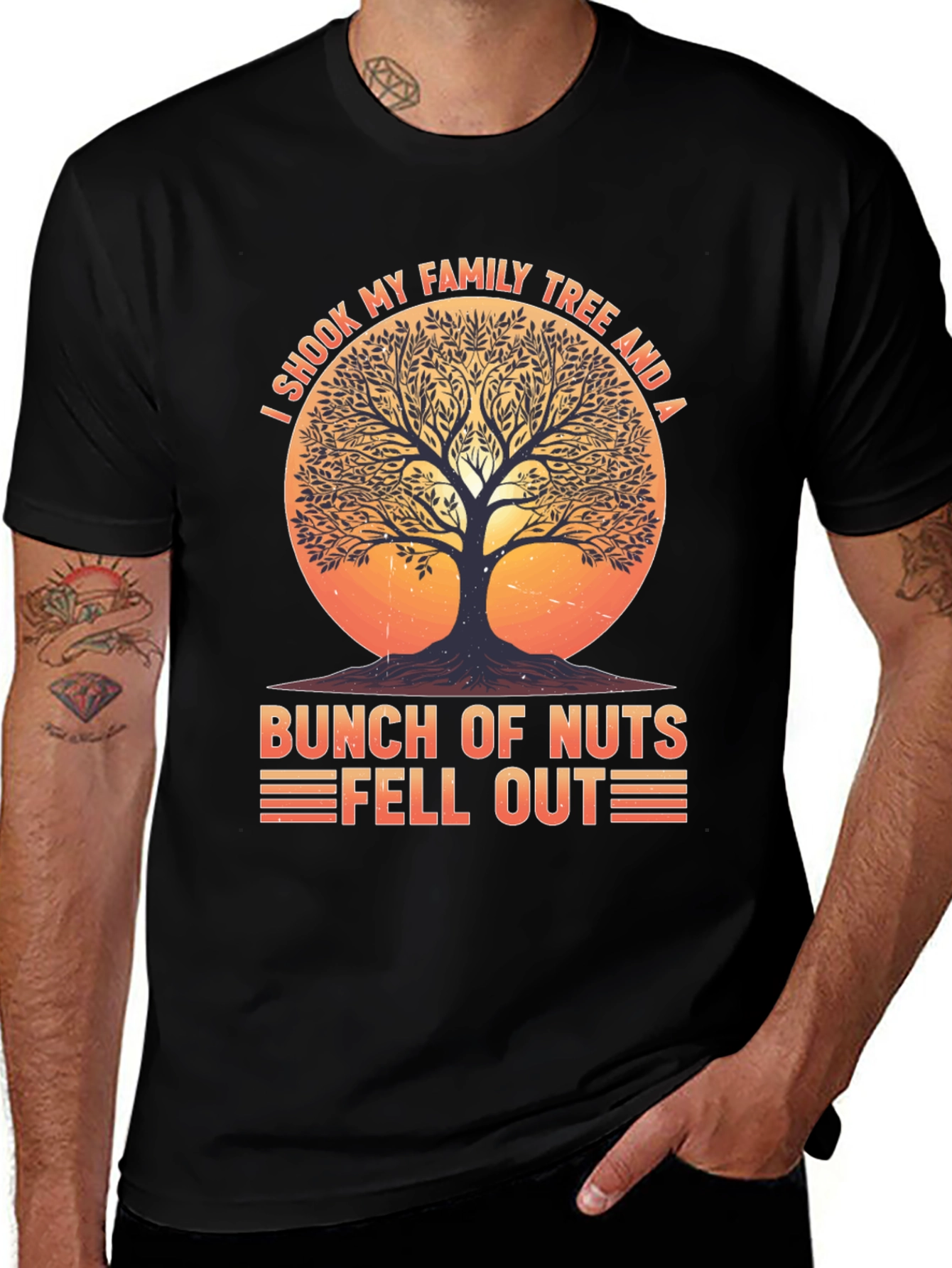 Variant 26 of Funny Family Tree T-Shirt