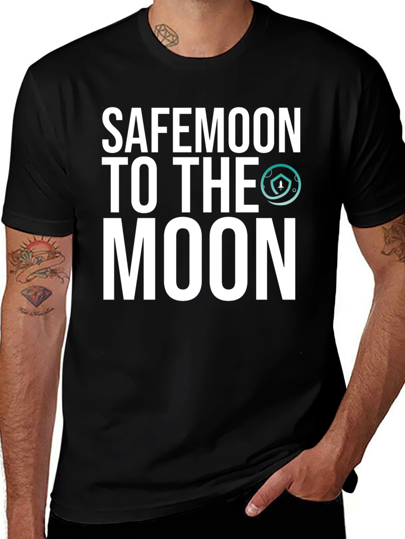 Safemoon to the Moon Graphic Tee