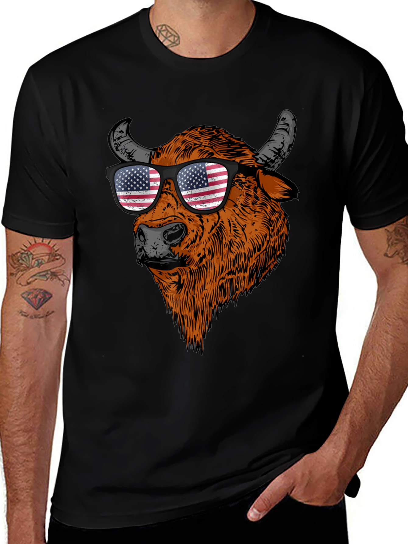Variant 20 of American Bison Graphic Tee