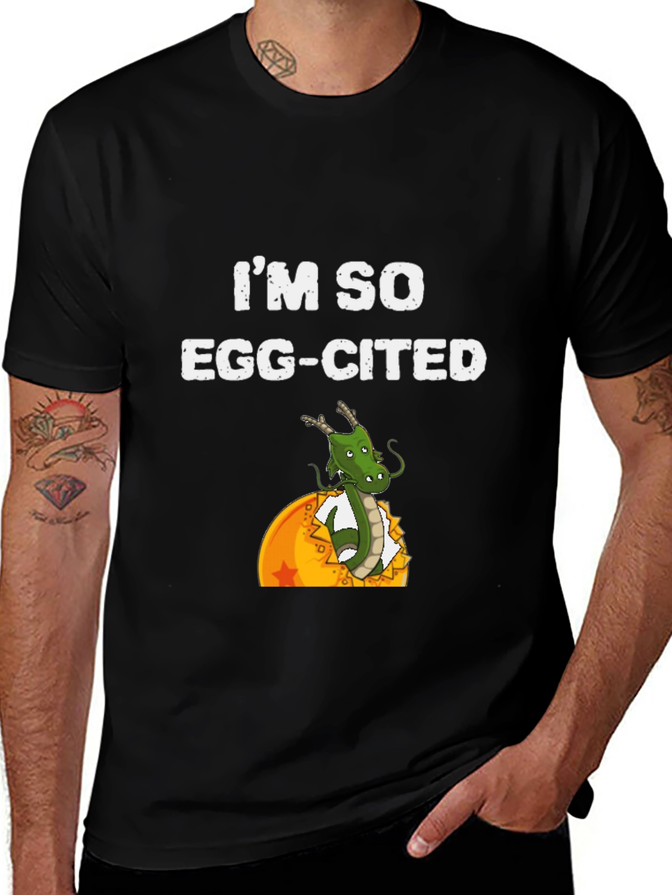 I'm So Egg-Cited Dragon Ball Z T-Shirt