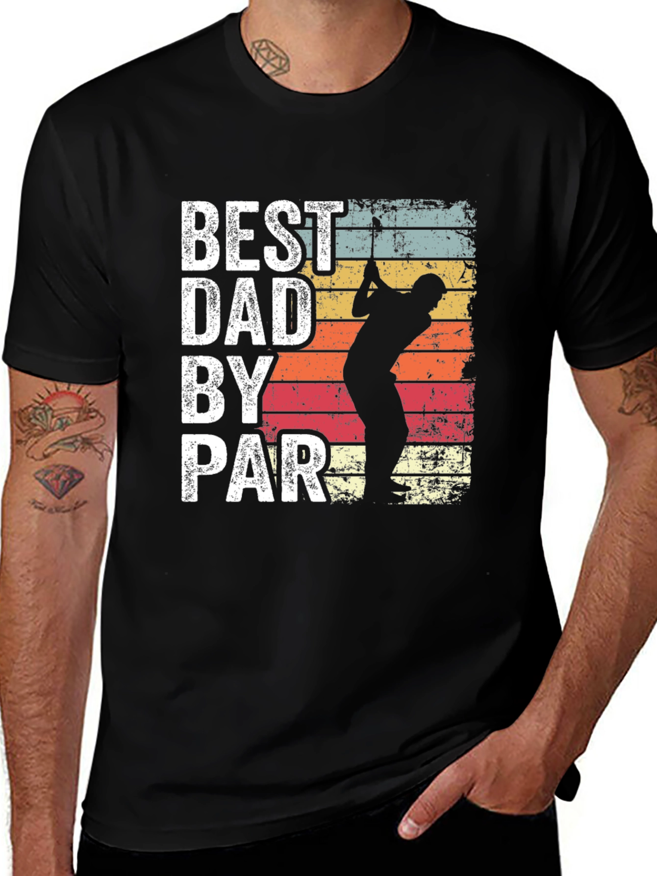 Variant 14 of Best Dad By Par Golf T-Shirt